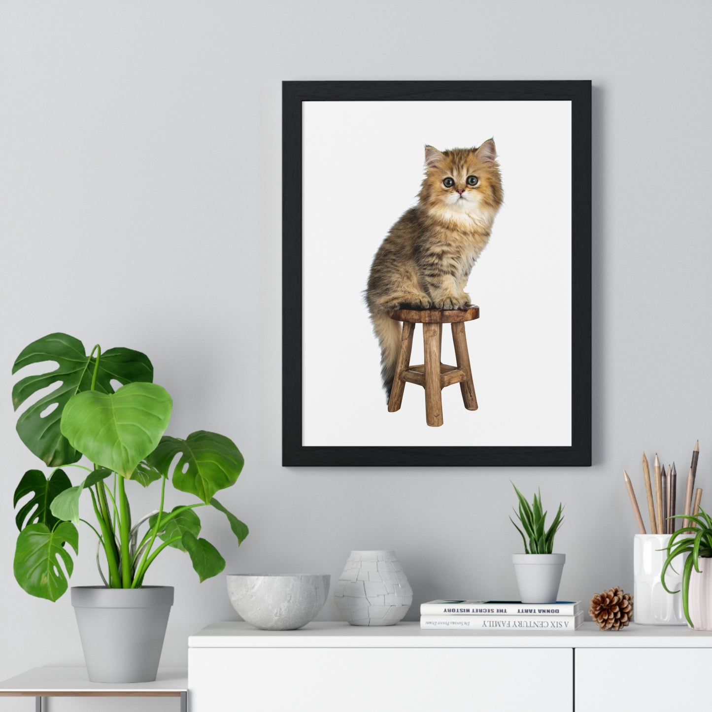 Vertical Framed Poster