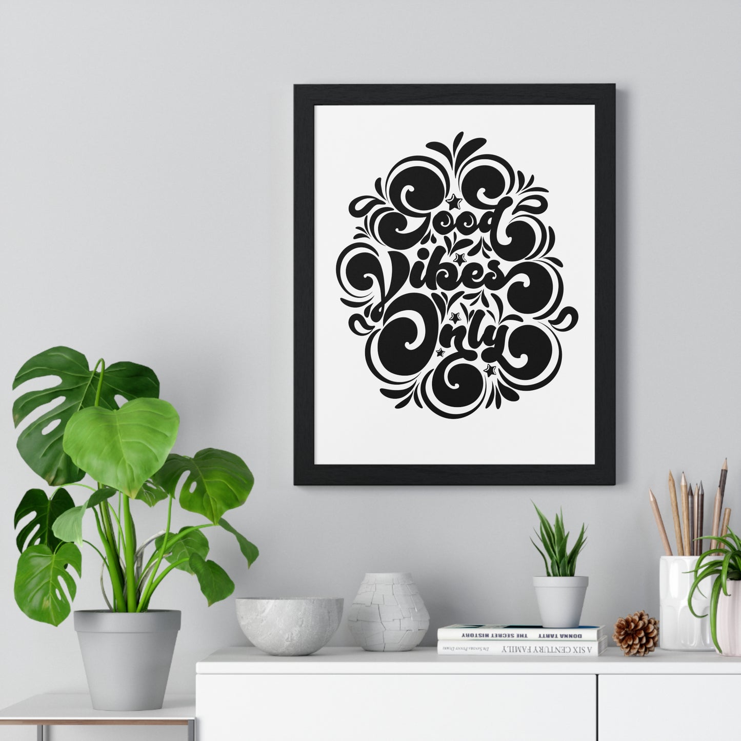 Vertical Framed Poster