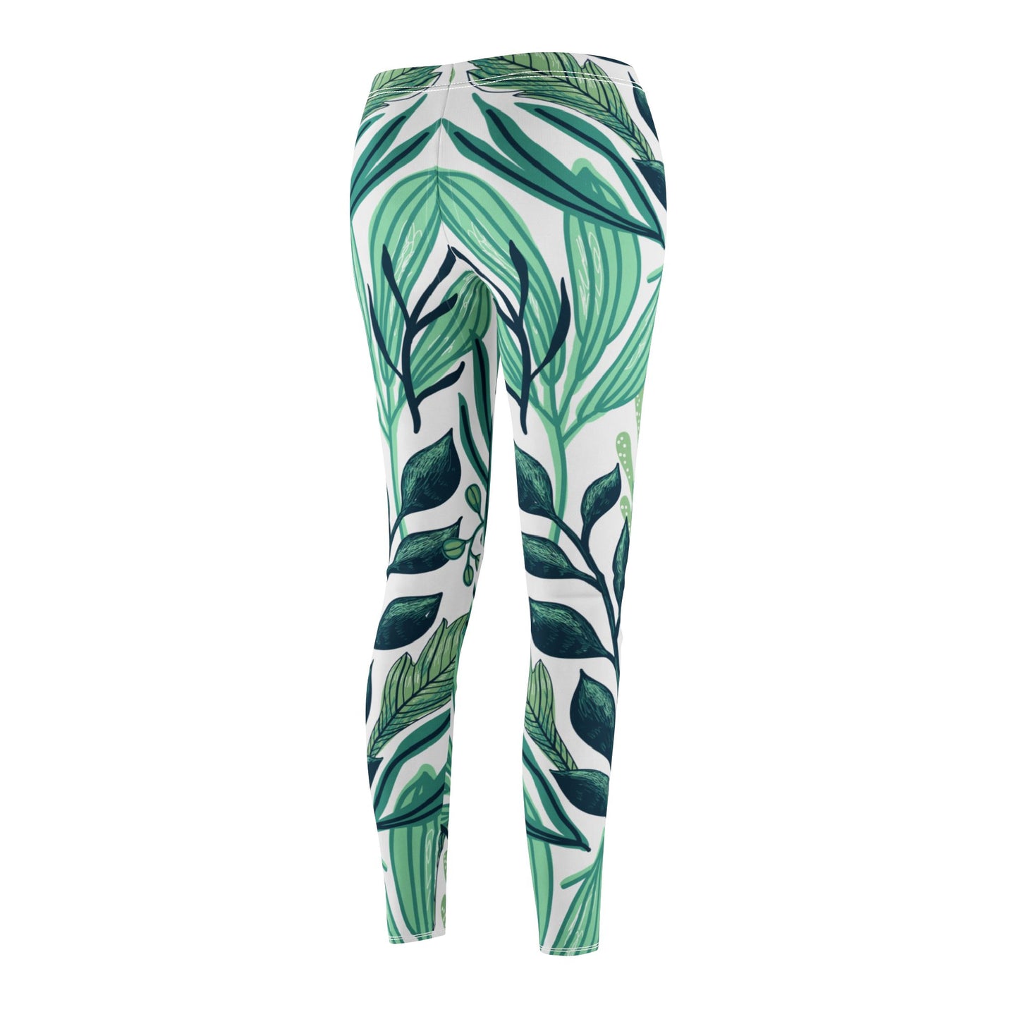 FLORALES PFLANZENMUTER BLUMENBLÄTTER DESIGN Außergewöhnlich Extravagant Elegant • Naturliebhaberin Damen-Leggings für Gärtnerin • Beste Leggings für Sport & Alltag