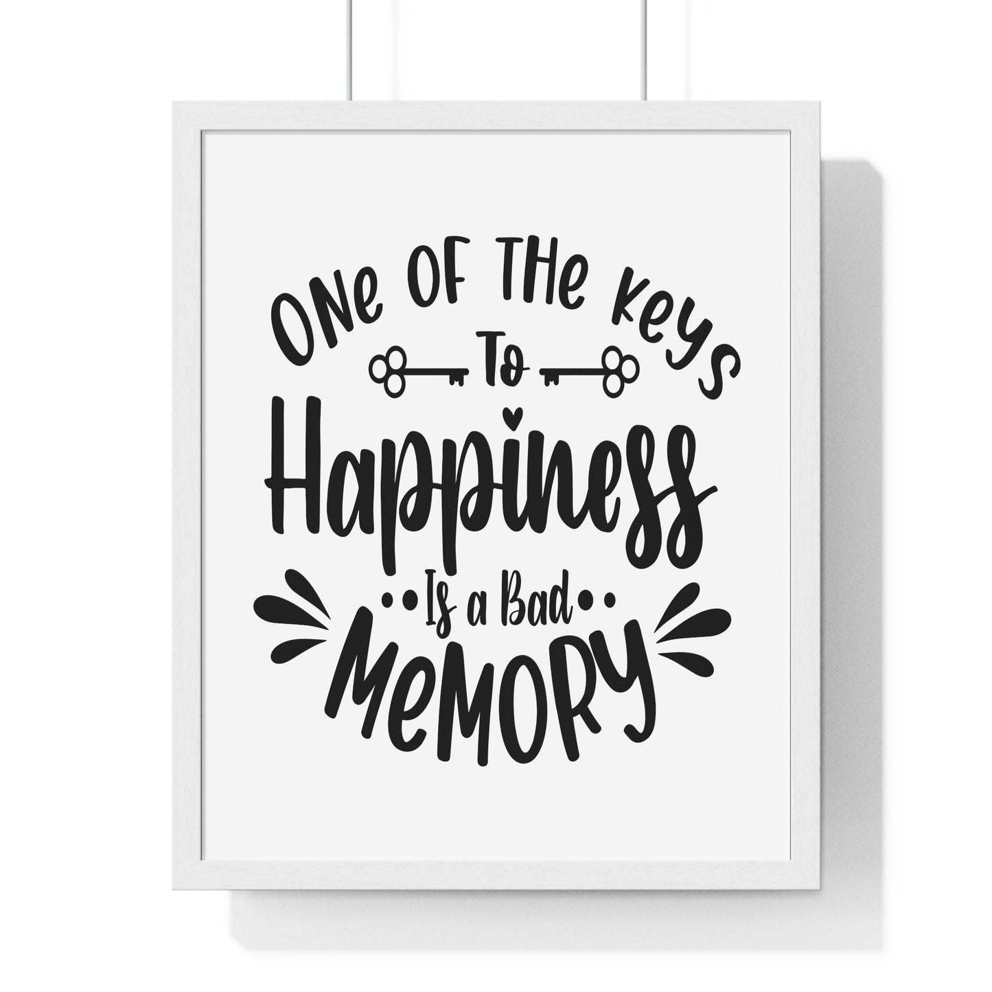 Vertical Framed Poster