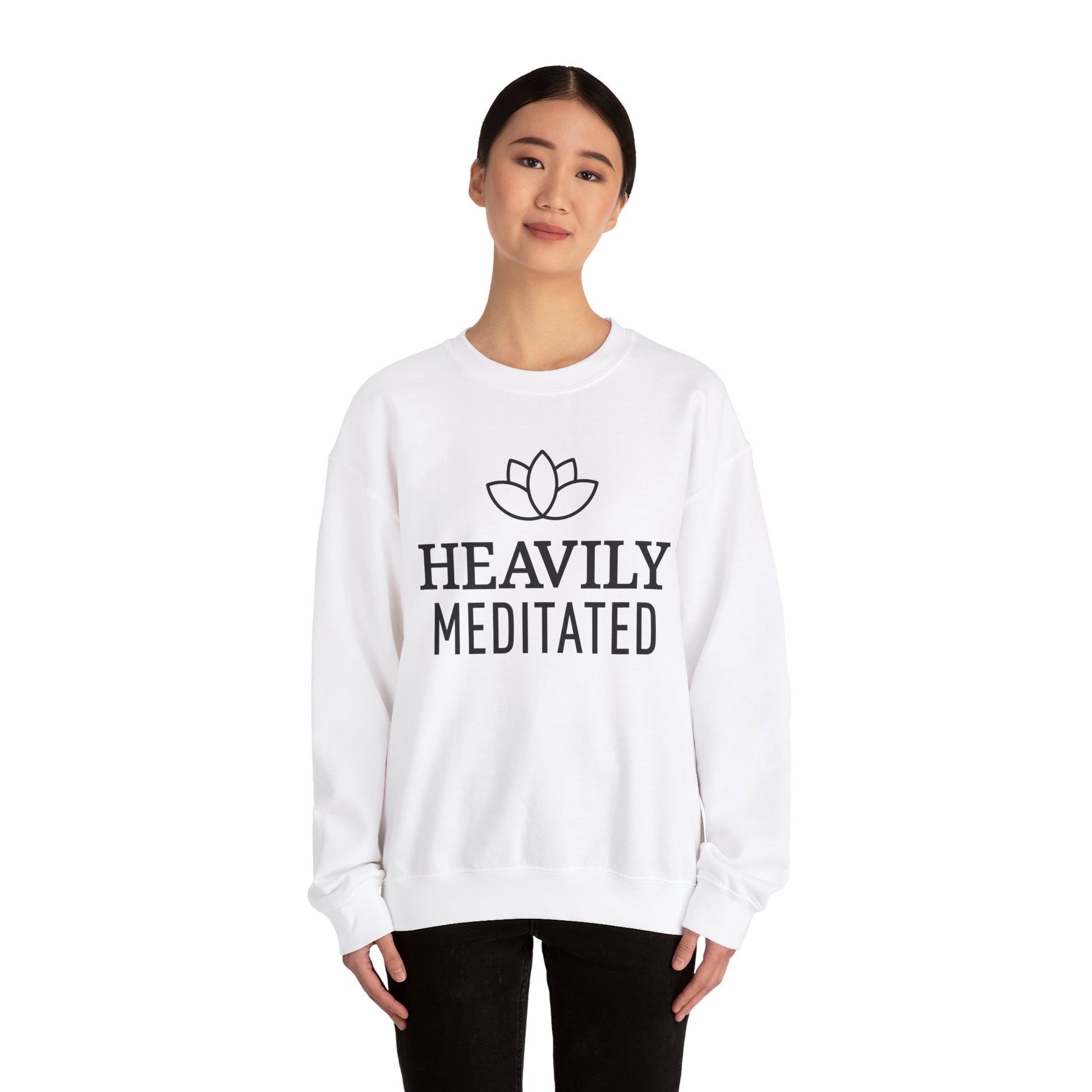 Unisex Heavy Blend™ Crewneck Sweatshirt - YOGA SANTA
