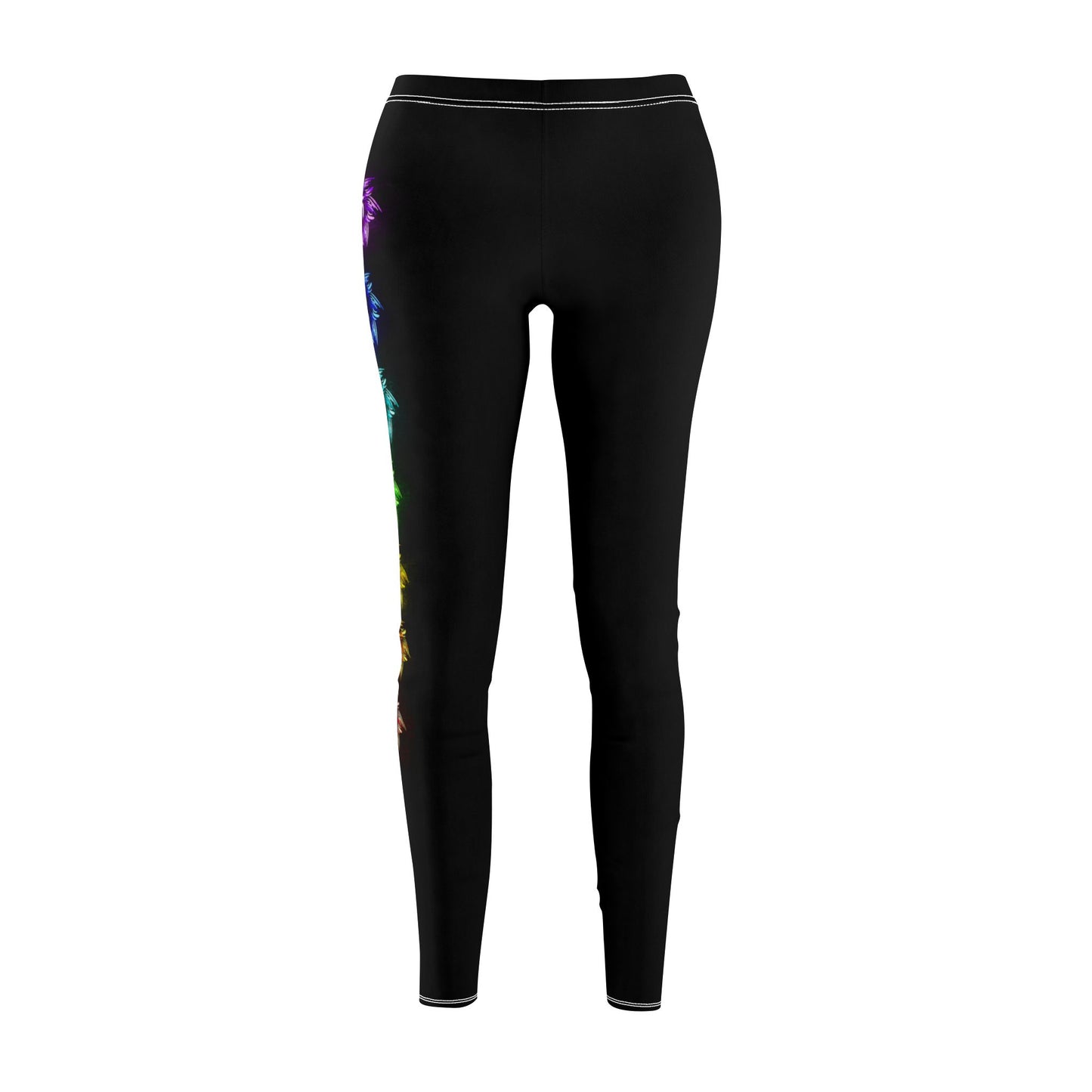 7 CHAKREN CHAKRA in BLUMEN FLORAL • Spirituelle Leggings für Sport & Alltag