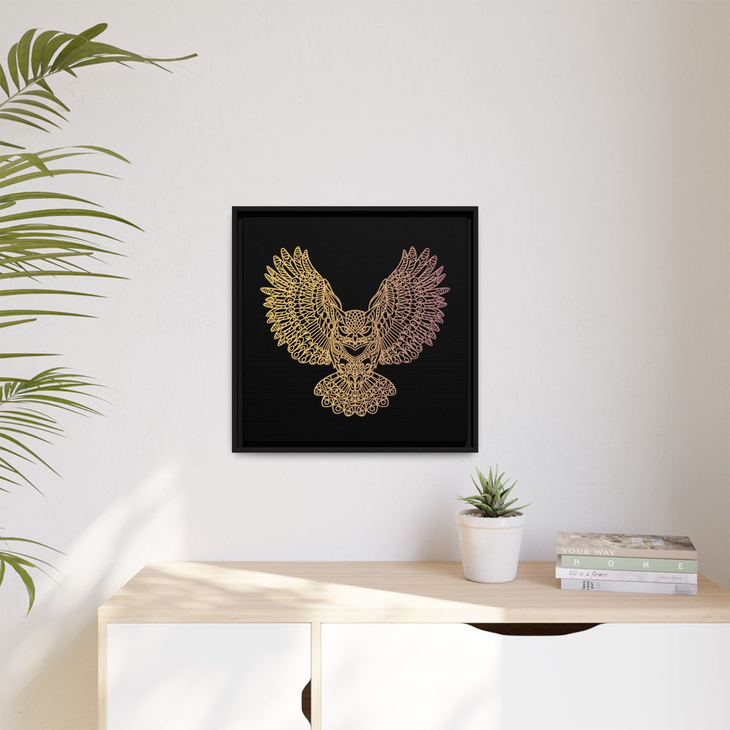 Matte Canvas, Framed (Multi-color)