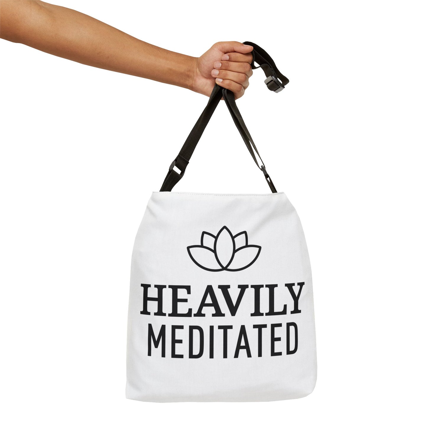 HEAVILY MEDITATED • Tasche mit verstellbarem Träger • Innentasche mit Reißverschluss