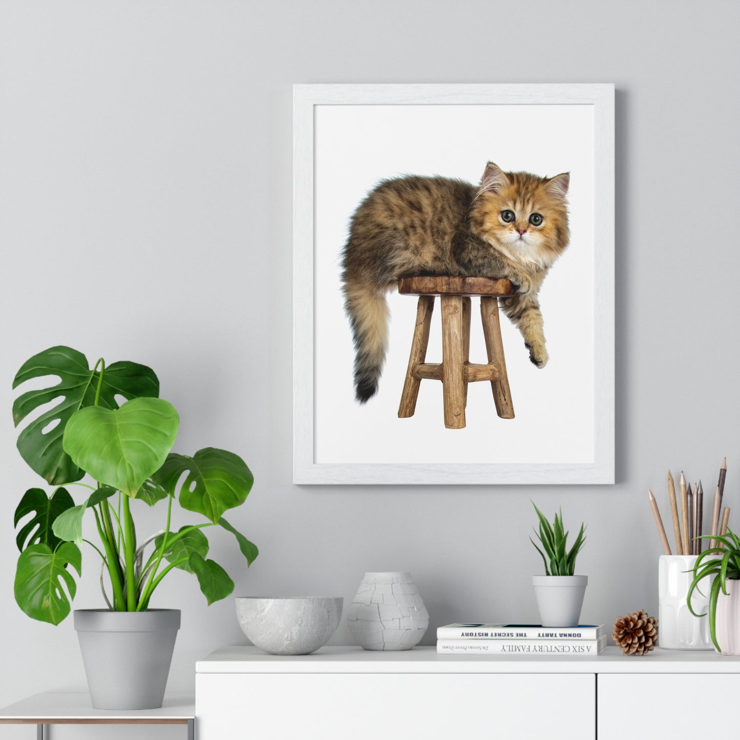 Vertical Framed Poster