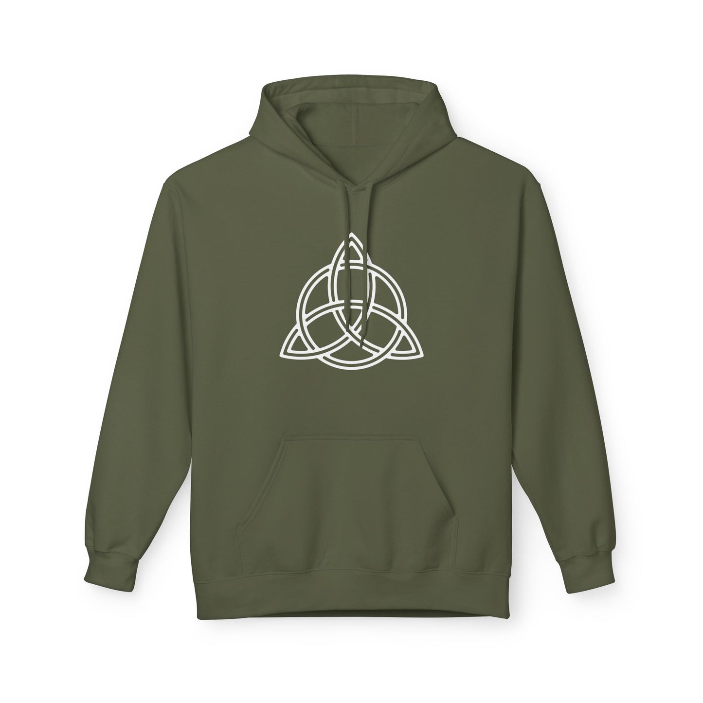 TRIQUETRA KELTISCHER KNOTEN • NORDISCHER WIKINGER Hoodie für Damen & Herren Kuschelpullover • Baumwolle 🌿