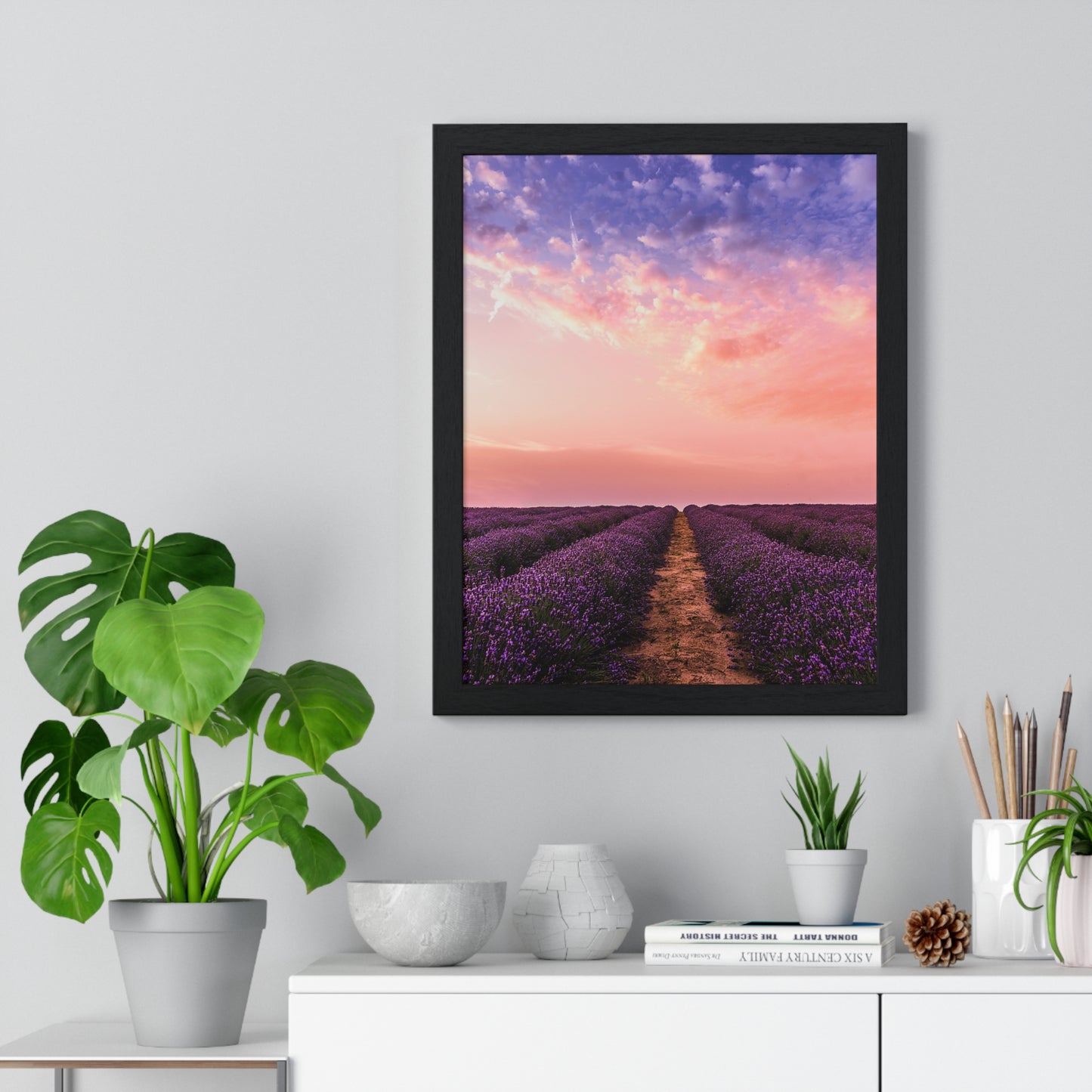 Vertical Framed Poster  • Provence Camargue Urlaubsmotiv
