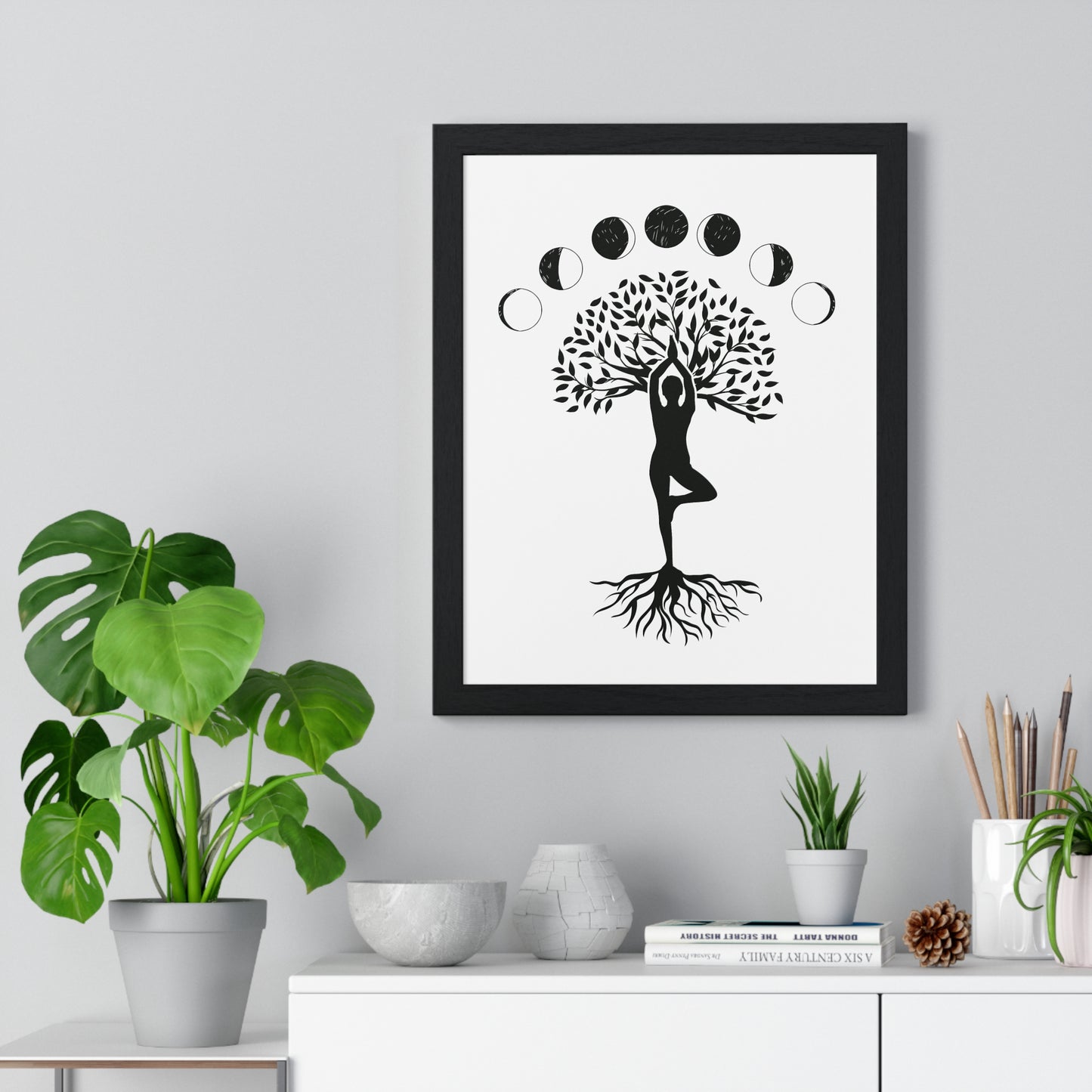 Vertical Framed Poster