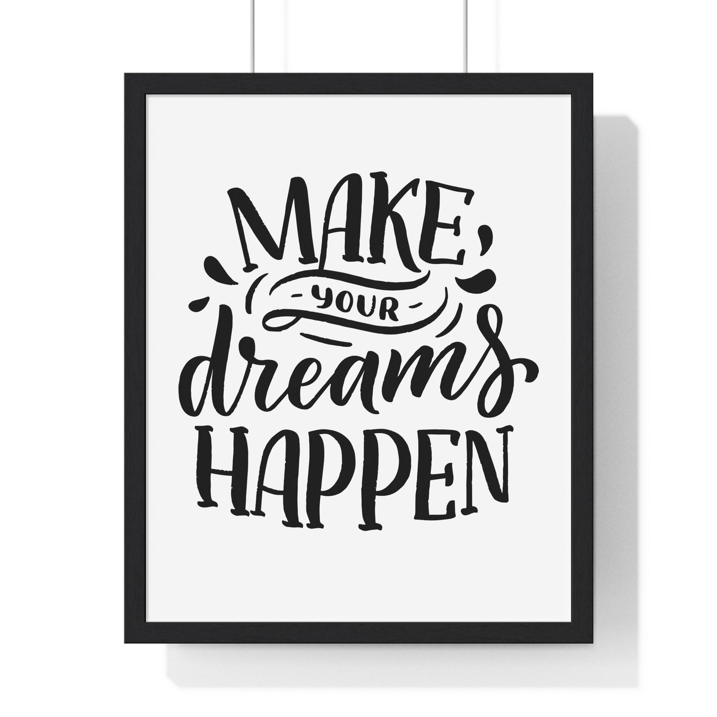 Vertical Framed Poster