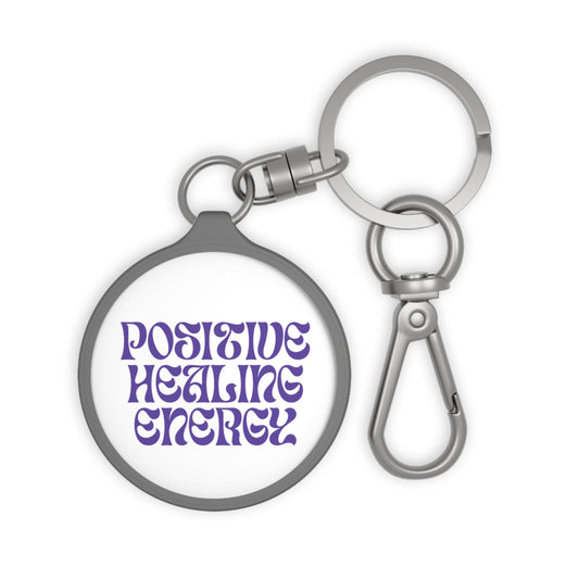 POSITIVE HEALING ENERGY - Energetisierender Anhänger • Edler Luxus Schlüsselanhänger mit Karabiner für Frauen & Männer