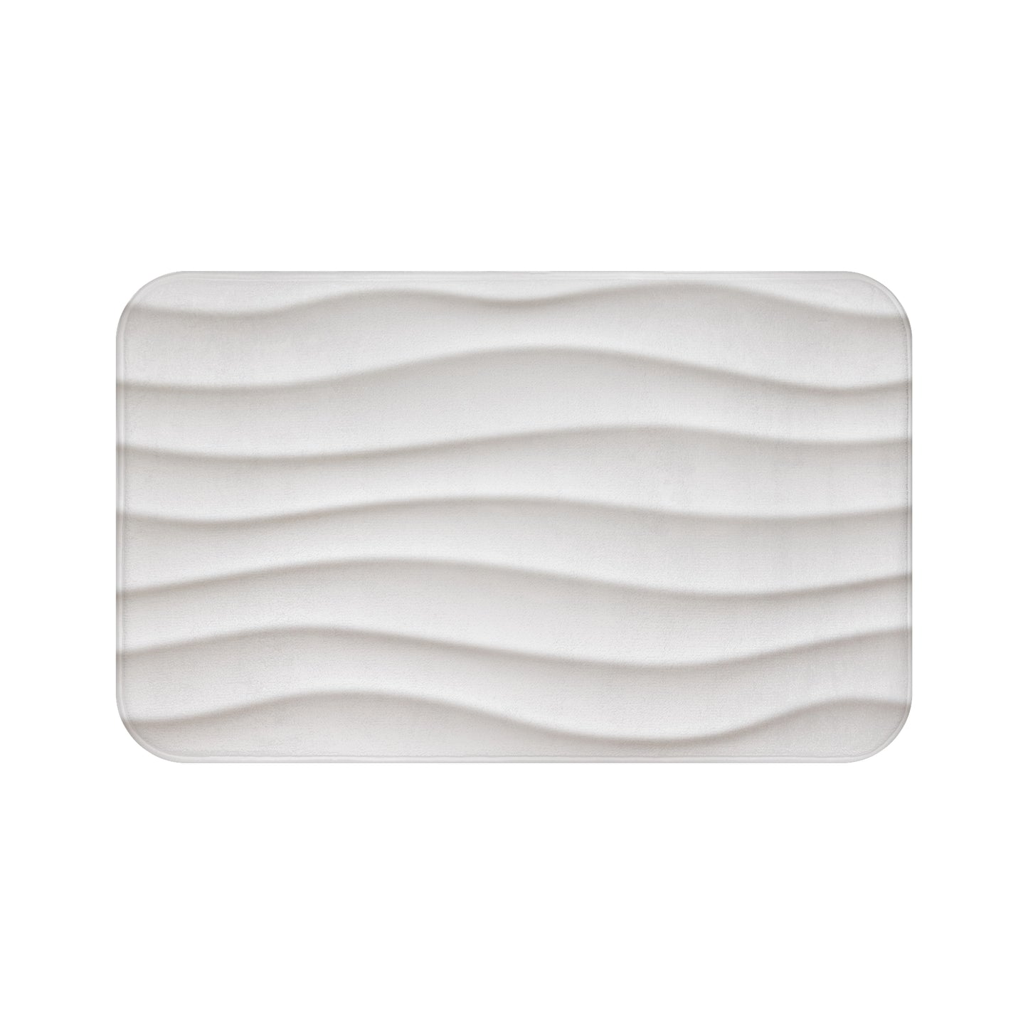 SANDSTRAND MEERESWELLEN STEINBODEN OPTIK • Badvorleger / Fussmatte / Badteppich EXTRA Weich • 43 x 61 cm & 53 x 86 cm