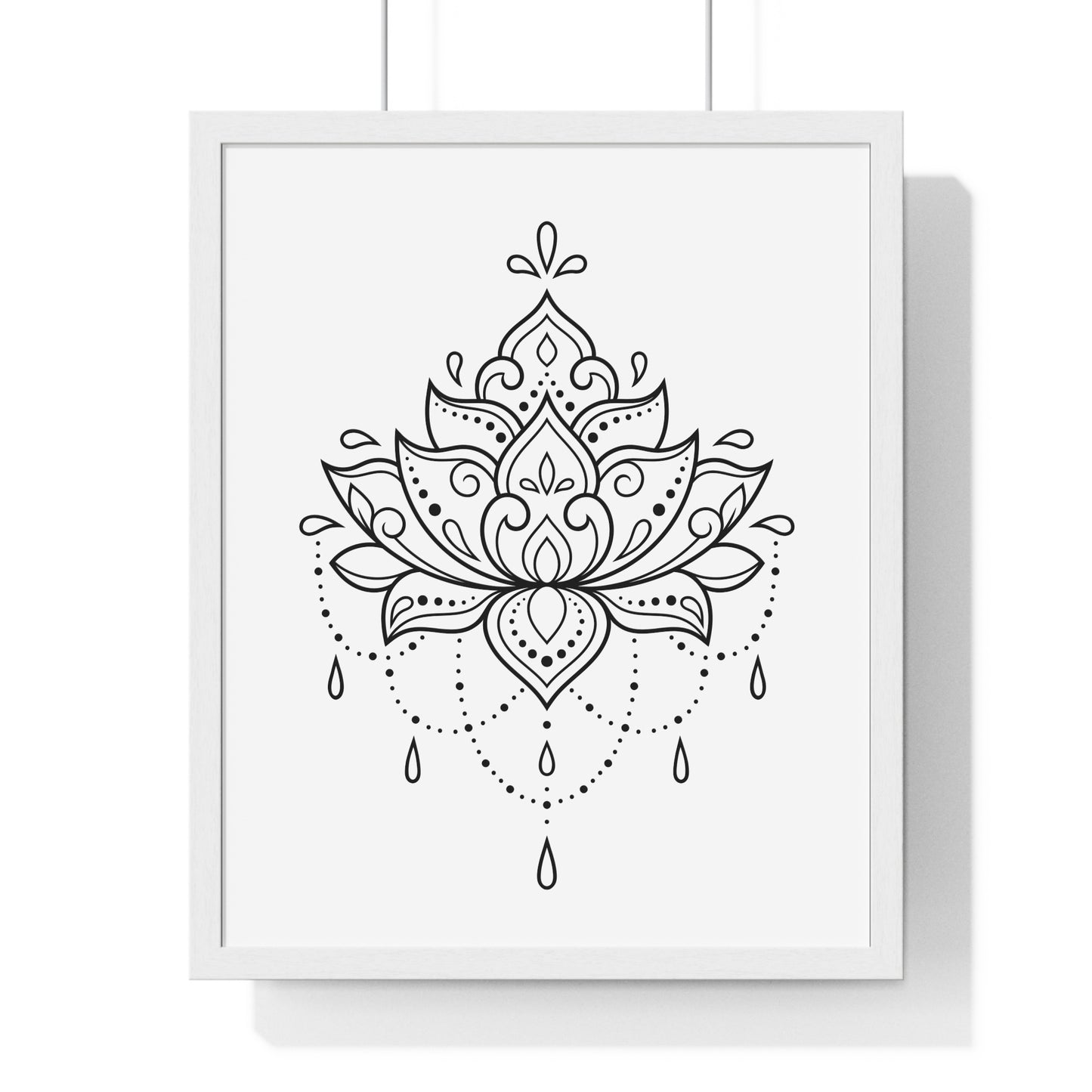 Vertical Framed Poster