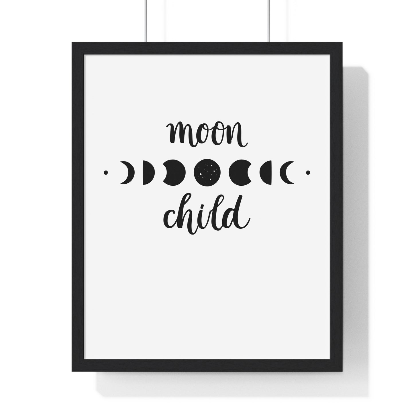 Vertical Framed Poster 🌒 🌓 🌔 🌕 🌖 🌗 🌘