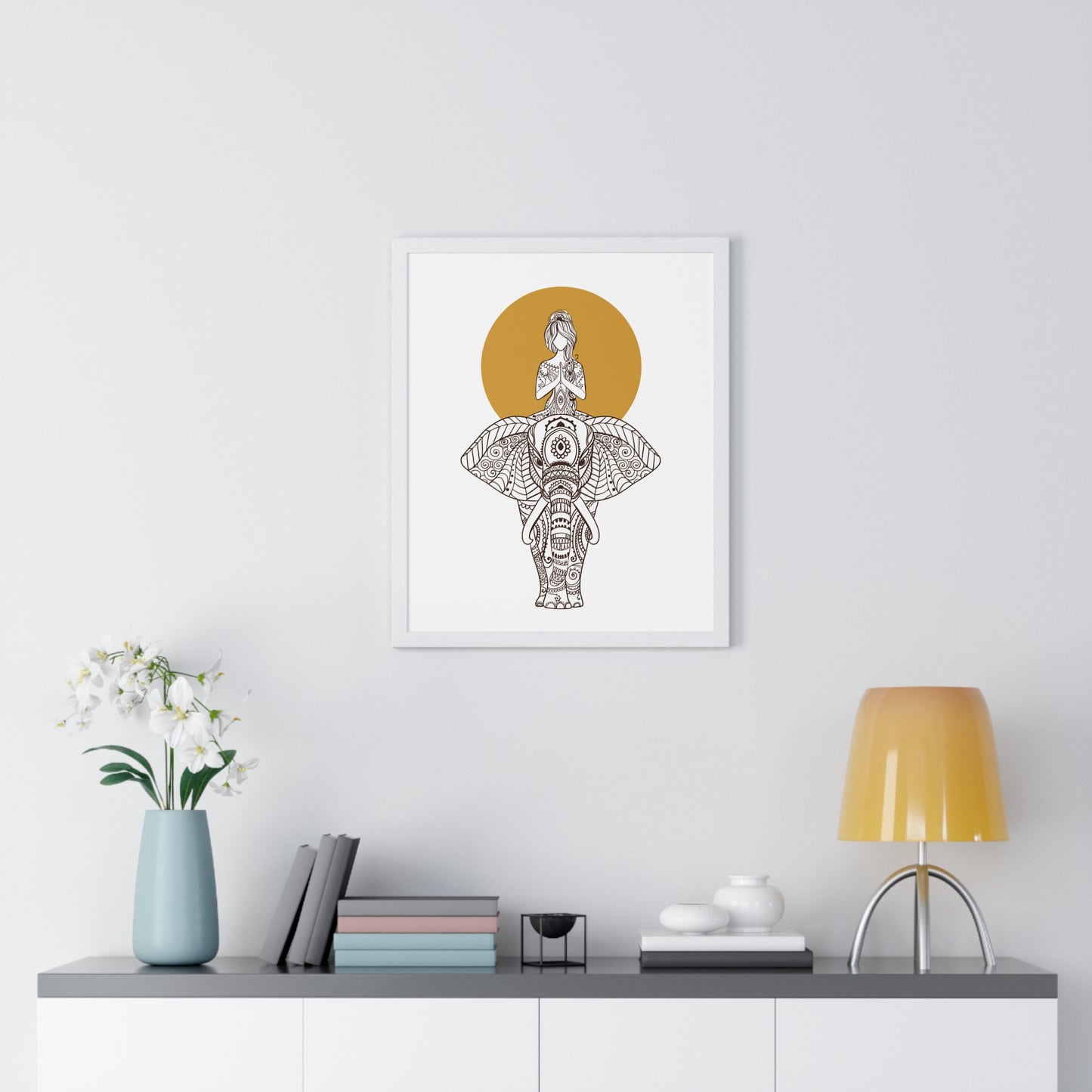 Vertical Framed Poster