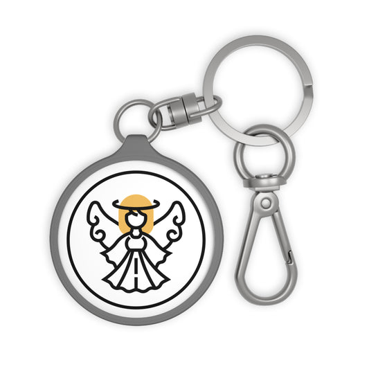 SCHUTZENGEL BESCHÜTZER TALISMAN GLÜCKSBRINGER • Edler Luxus Schlüsselanhänger mit Karabiner für Frauen & Männer