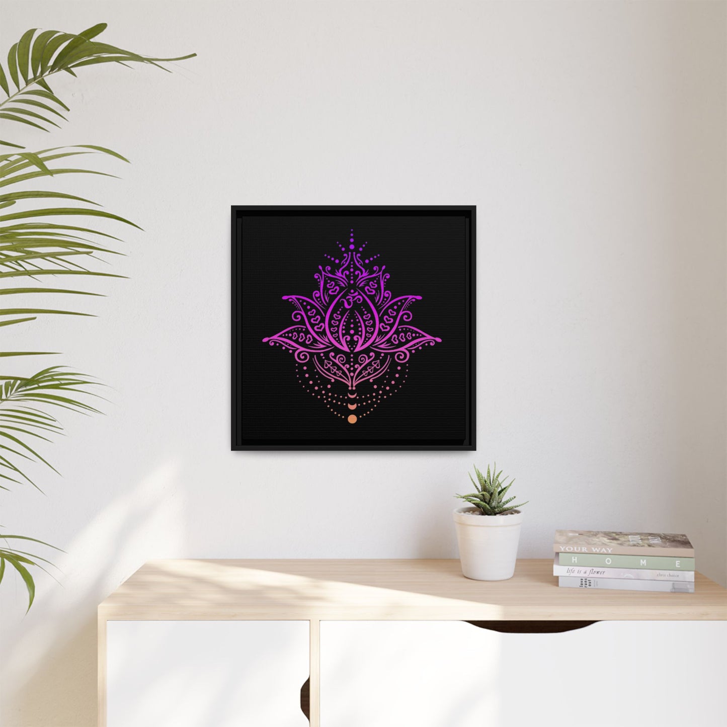 Matte Canvas, Framed (Multi-color)