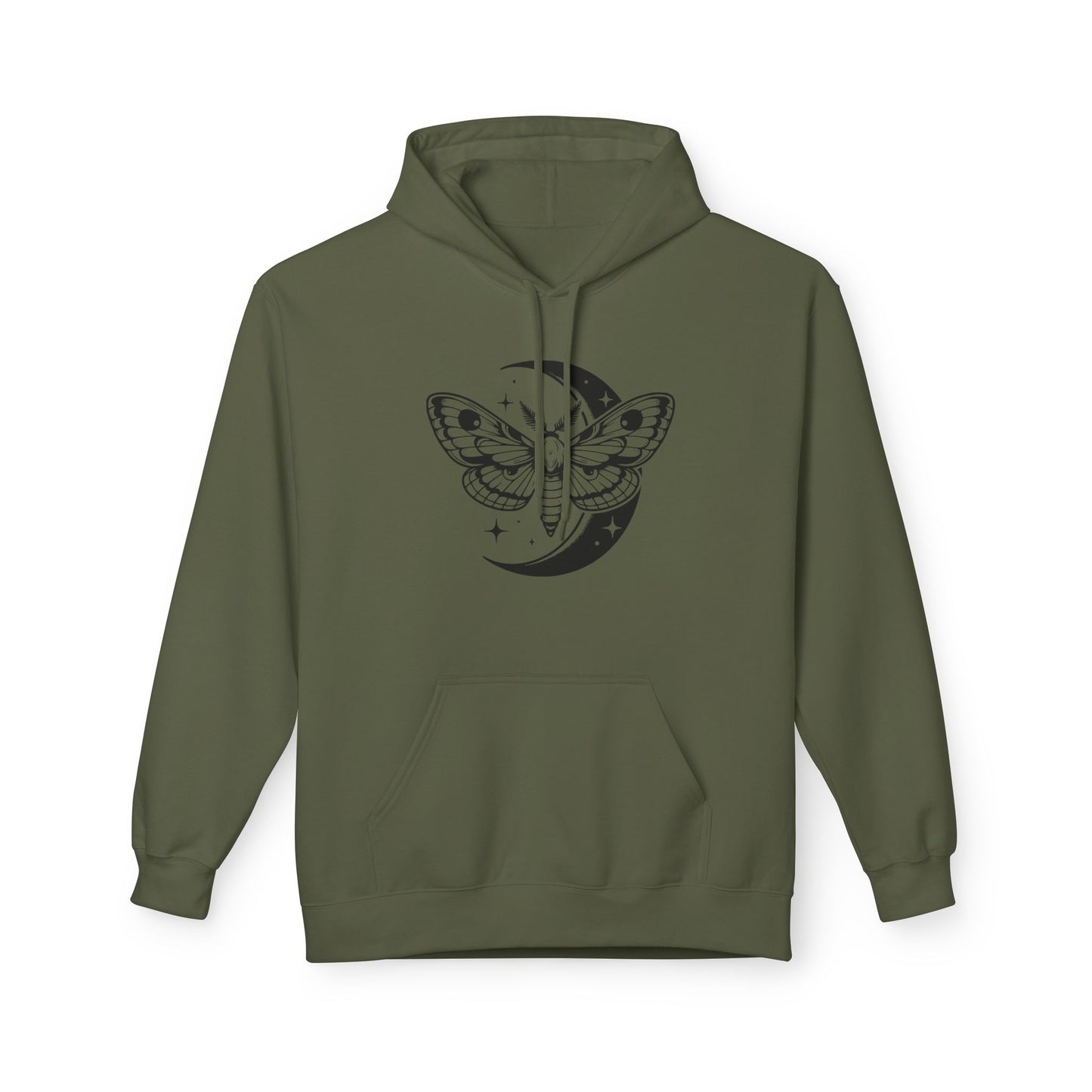 MOND MOTTE STERNE • Spirituelles Erwachen • Kuschelweicher Hoodie für Damen & Herren • Baumwolle 🌿