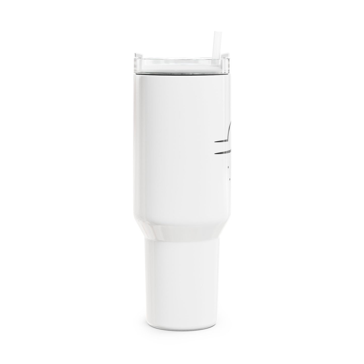 WAAGE LIBRA  SYMBOL STERZEICHEN • Tumbler mit Henkel & Strohhalm • XXL Reisebecher 1,2L - YOGA SANTA