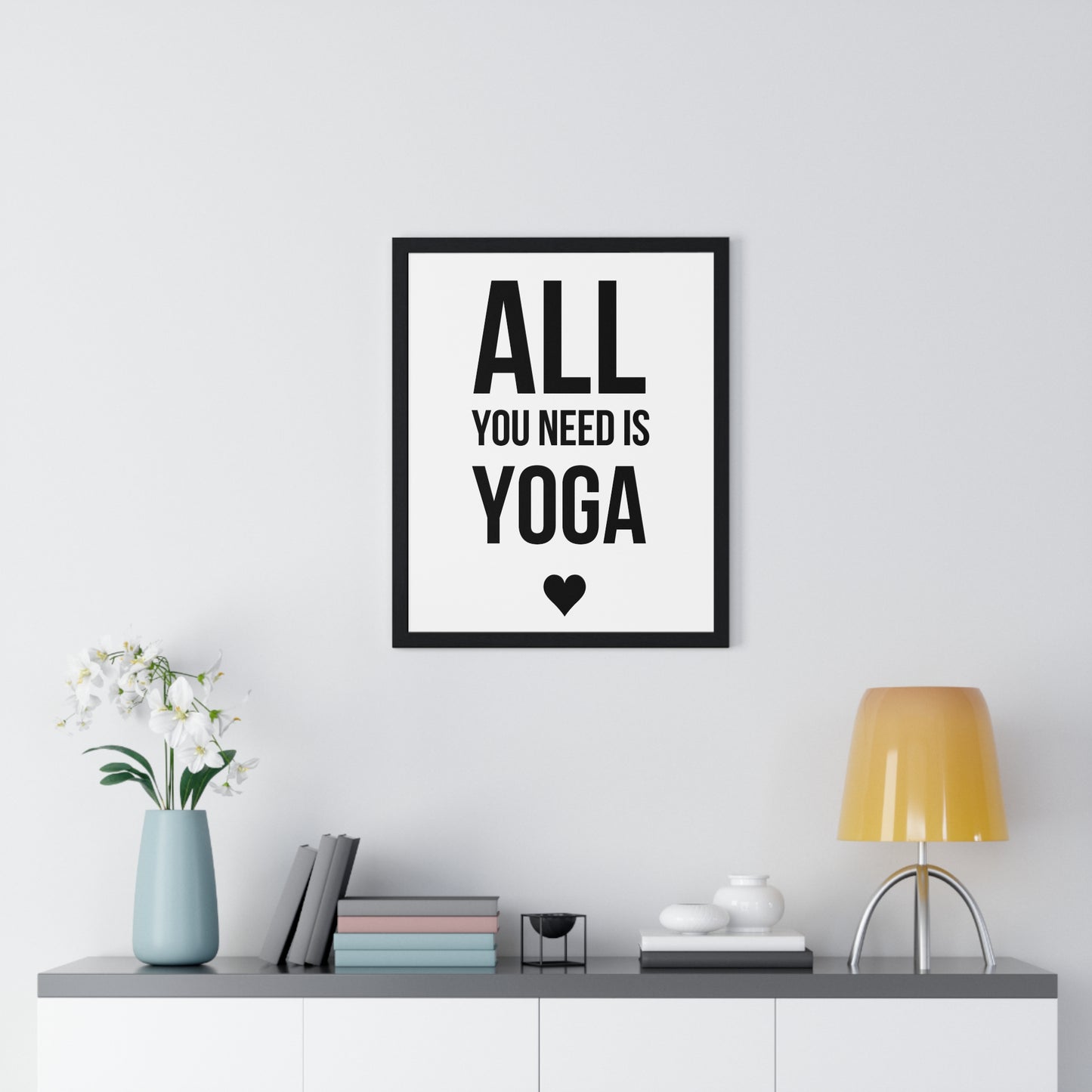 Vertical Framed Poster