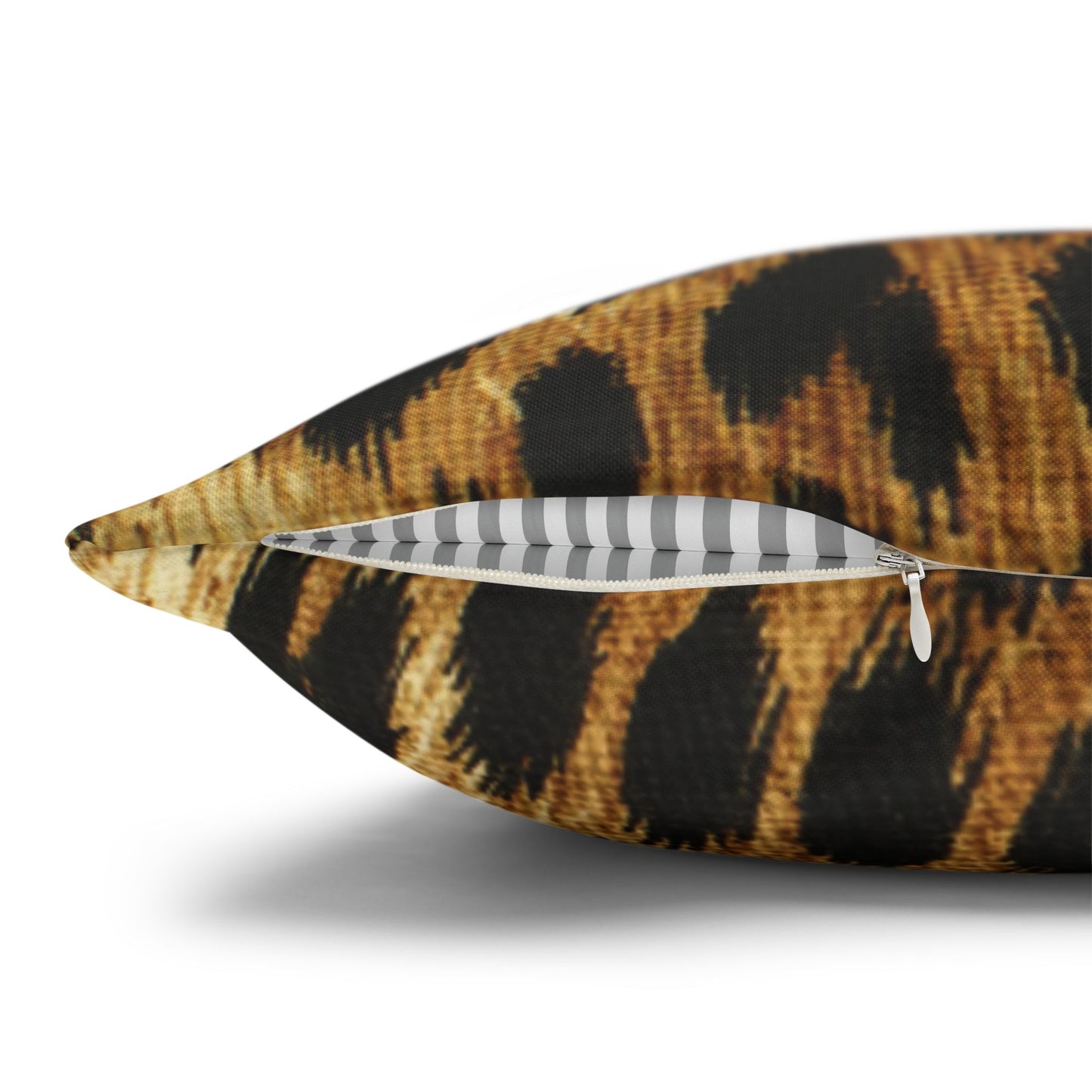 LEOPARDEN ANIMAL PRINT LEO LÖWE • Deko Kissenbezug mit Reißverschluss Quadratisch Bunt