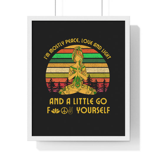 Vertical Framed Poster