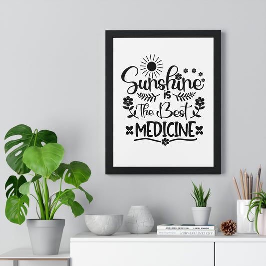 Vertical Framed Poster