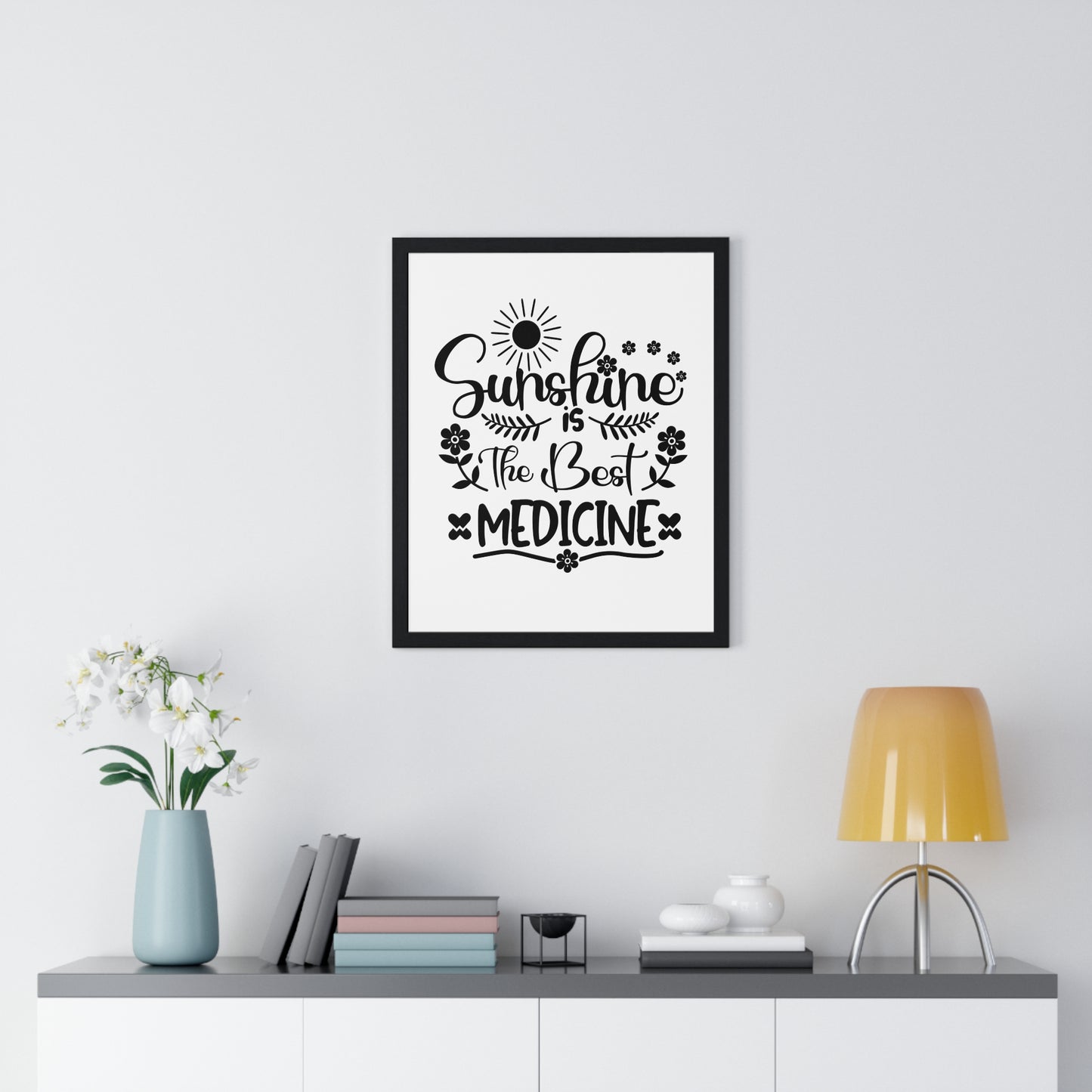 Vertical Framed Poster