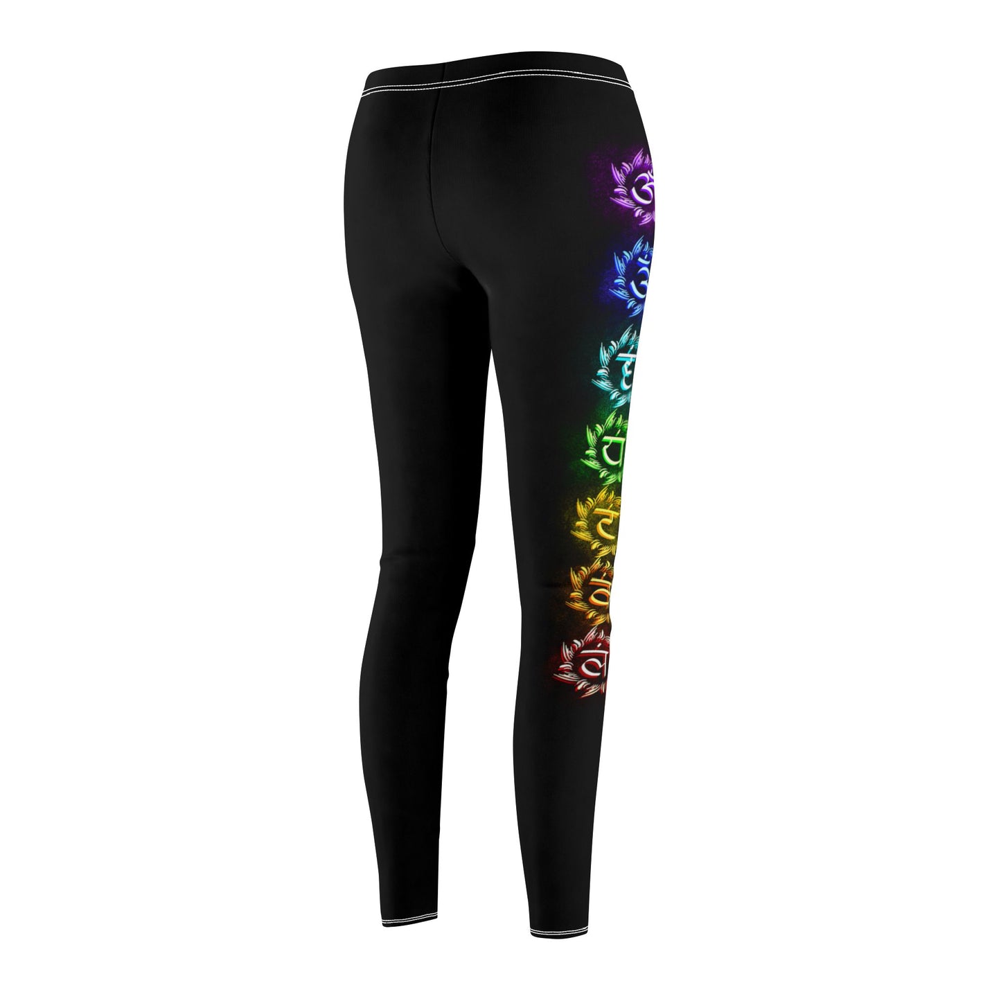 7 CHAKREN CHAKRA in BLUMEN FLORAL • Spirituelle Leggings für Sport & Alltag