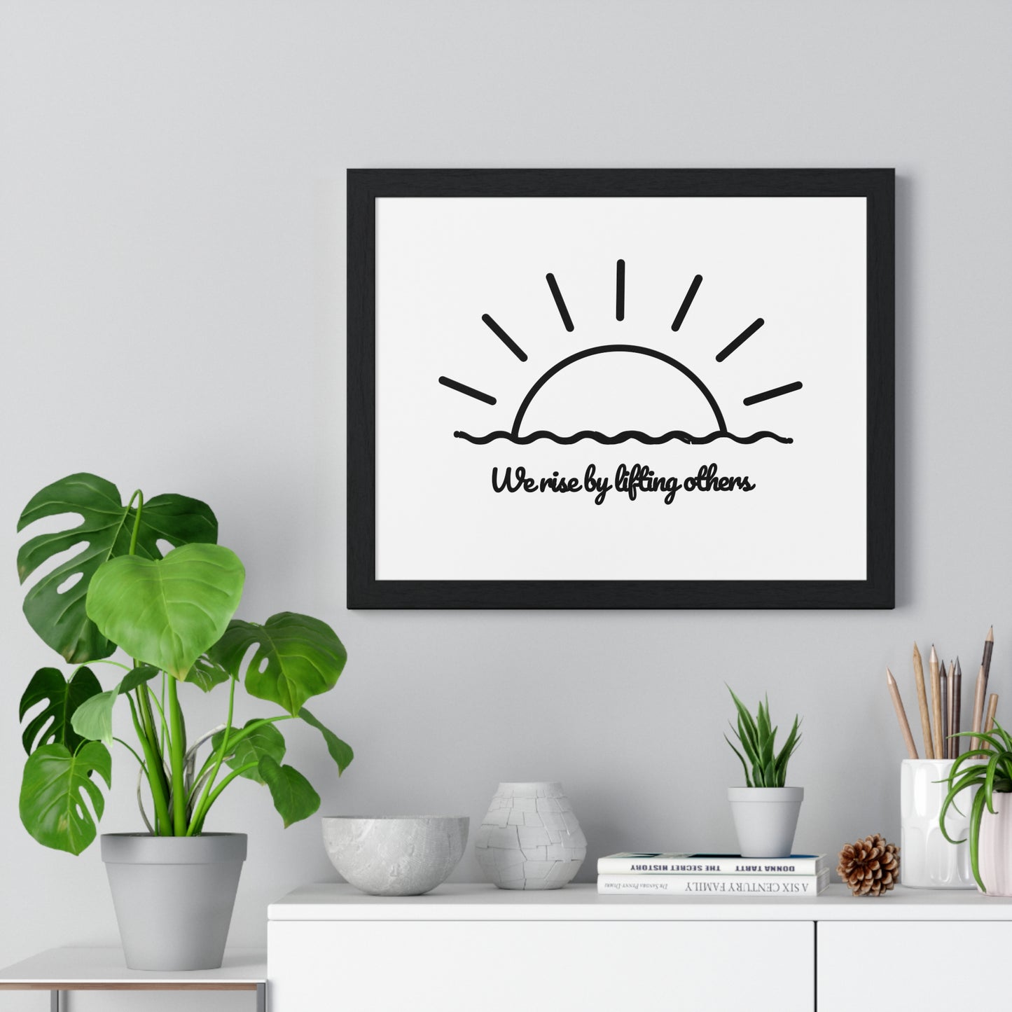 Horizontal Framed Poster