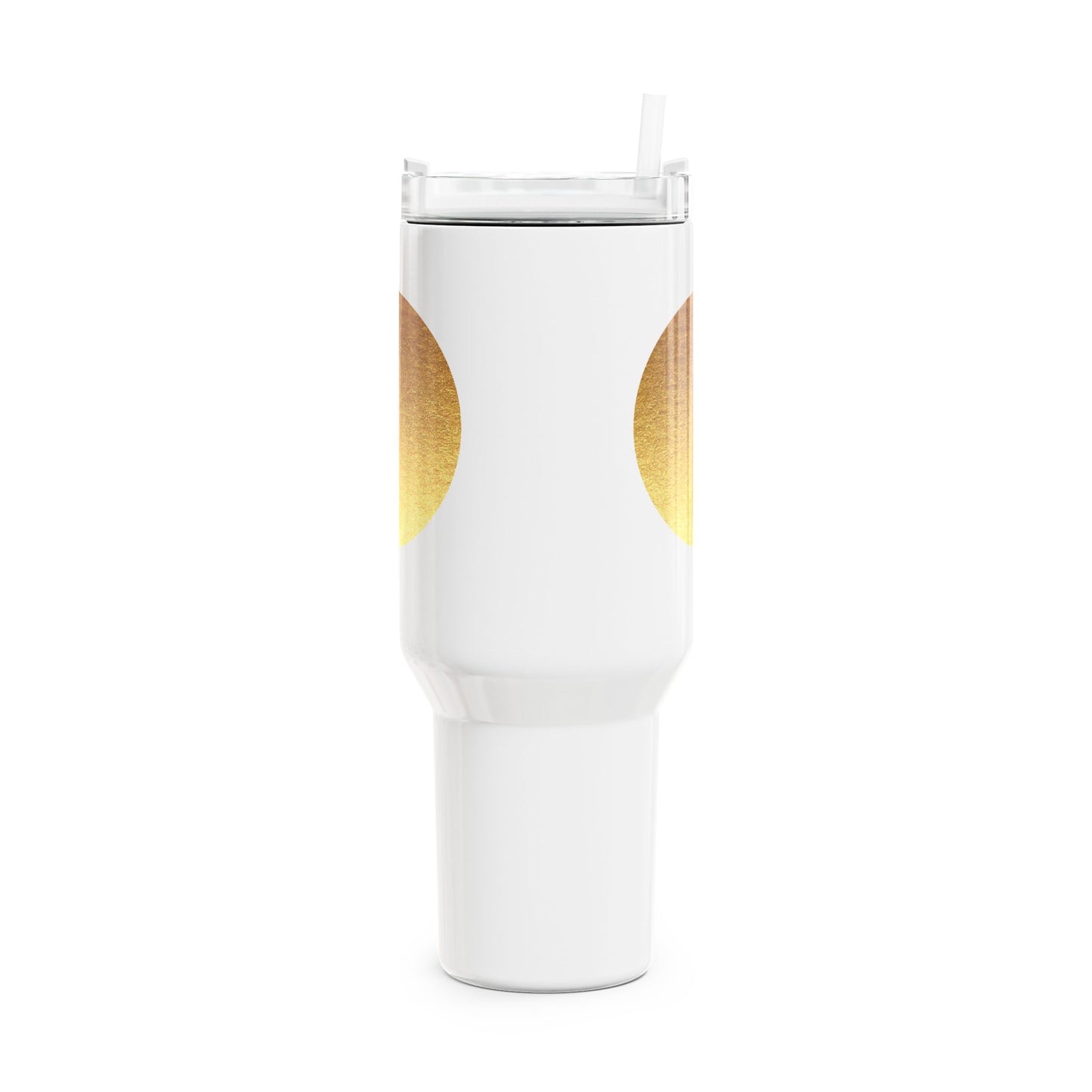 Tumbler, 40oz • Tumbler mit Henkel & Strohhalm • XXL Reisebecher 1,2L