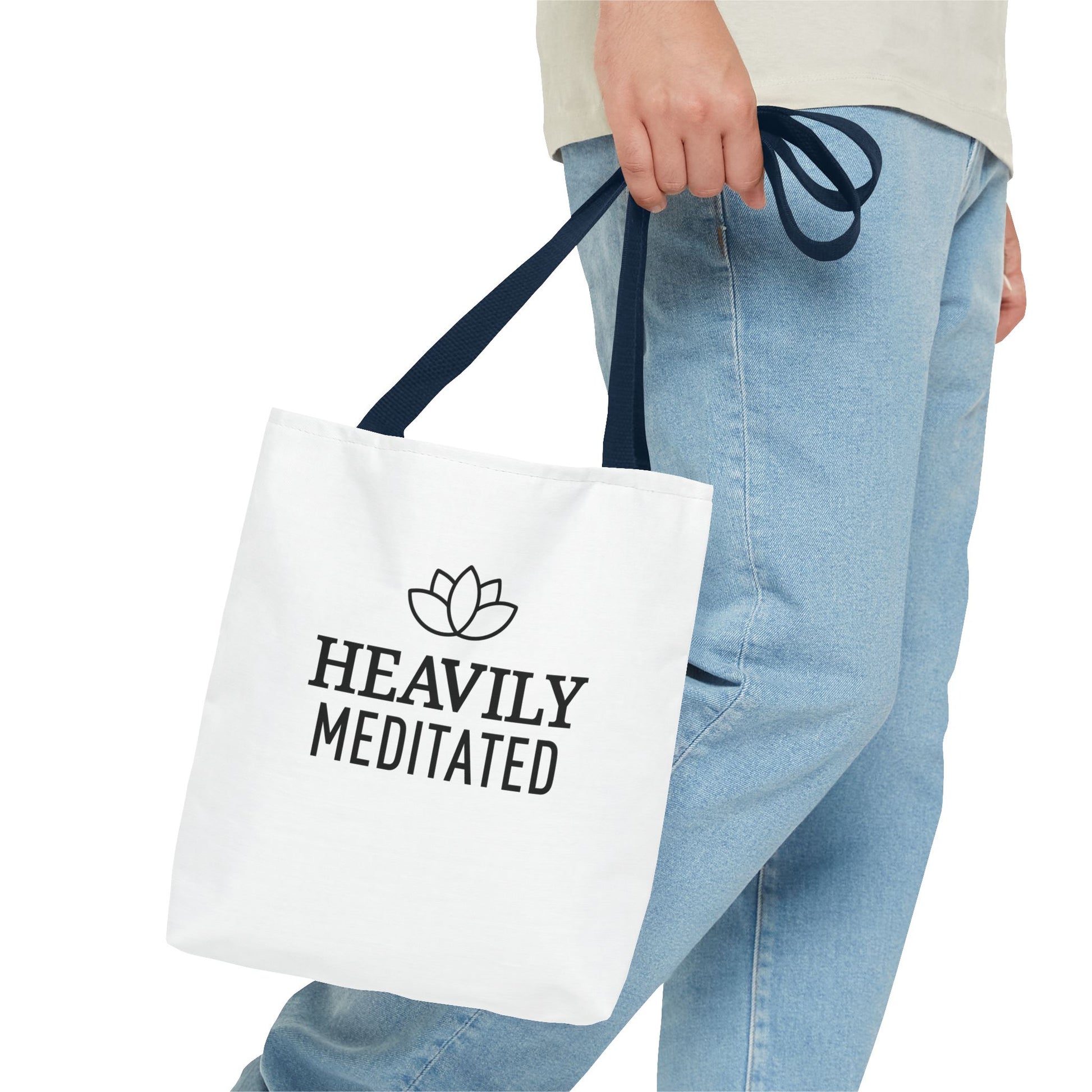 HEAVILY MEDITATED • Henkel Tragetasche • Extra Robust - YOGA SANTA