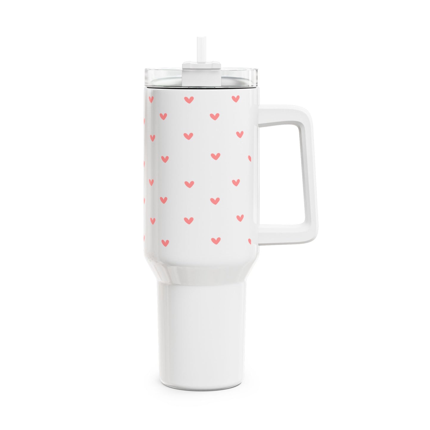 HERZ MUSTER SÜß NIEDLICH - Tumbler, 40oz  • Liebesbeweis Geschenk, LOVE Liebesbotschaft