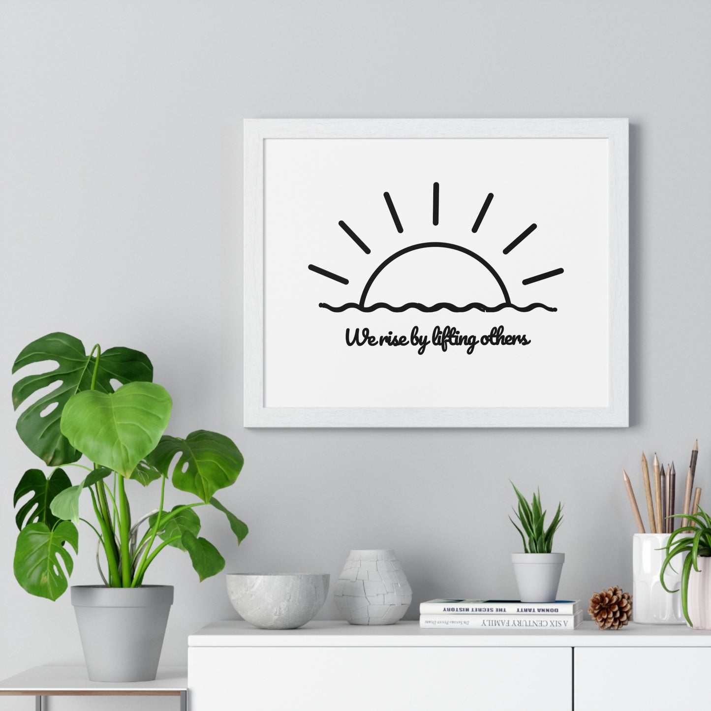 Horizontal Framed Poster