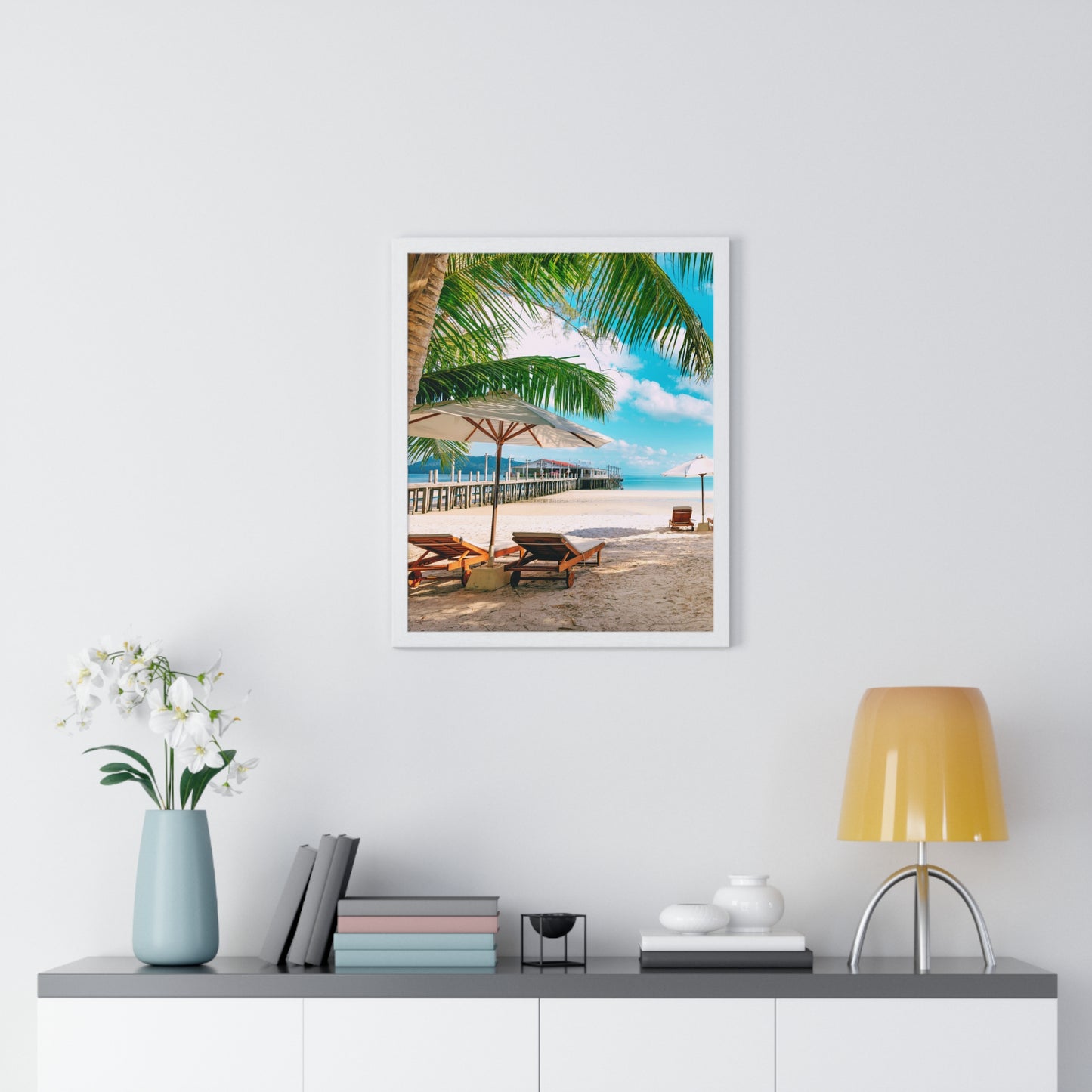 Vertical Framed Poster  • Urlaubsmotiv