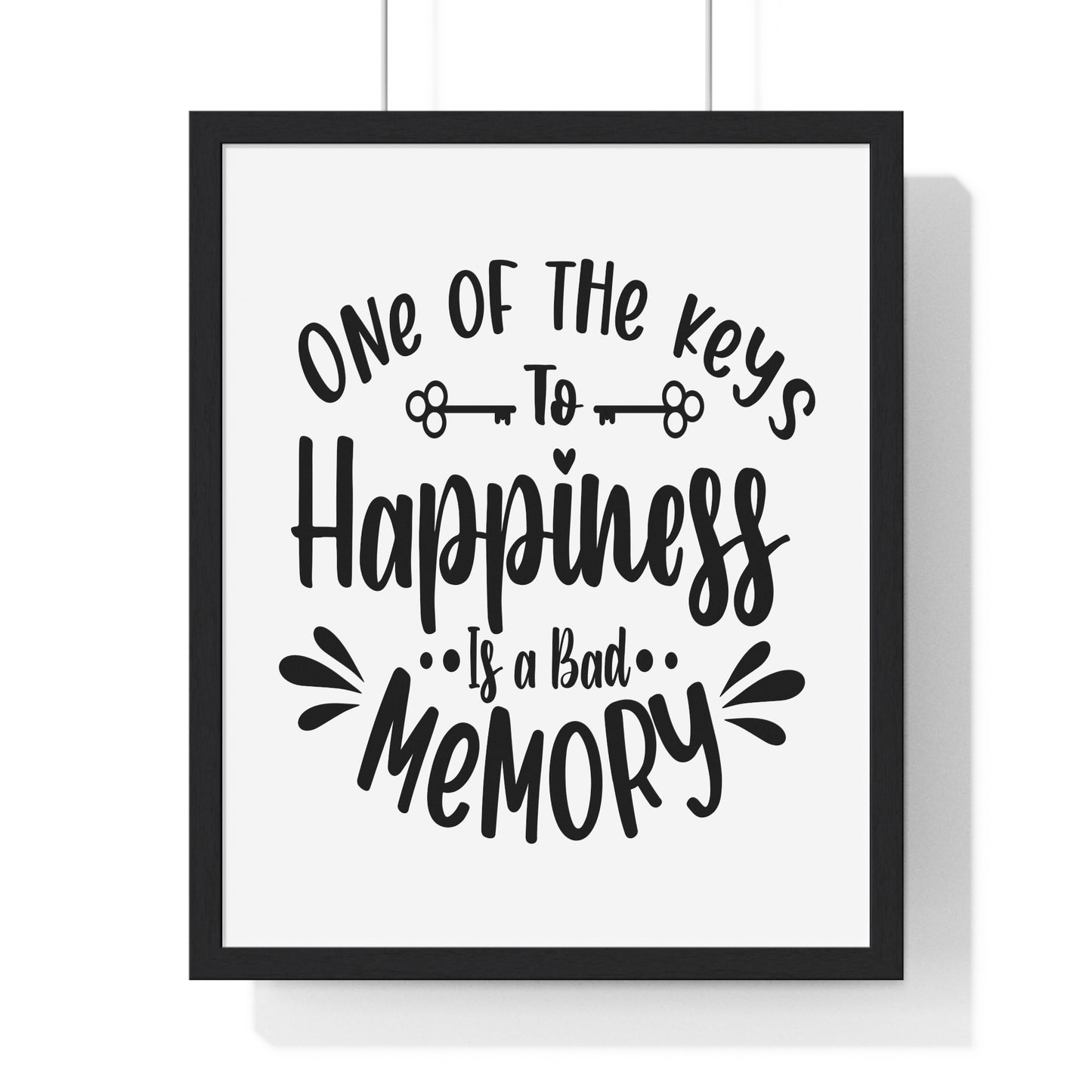 Vertical Framed Poster