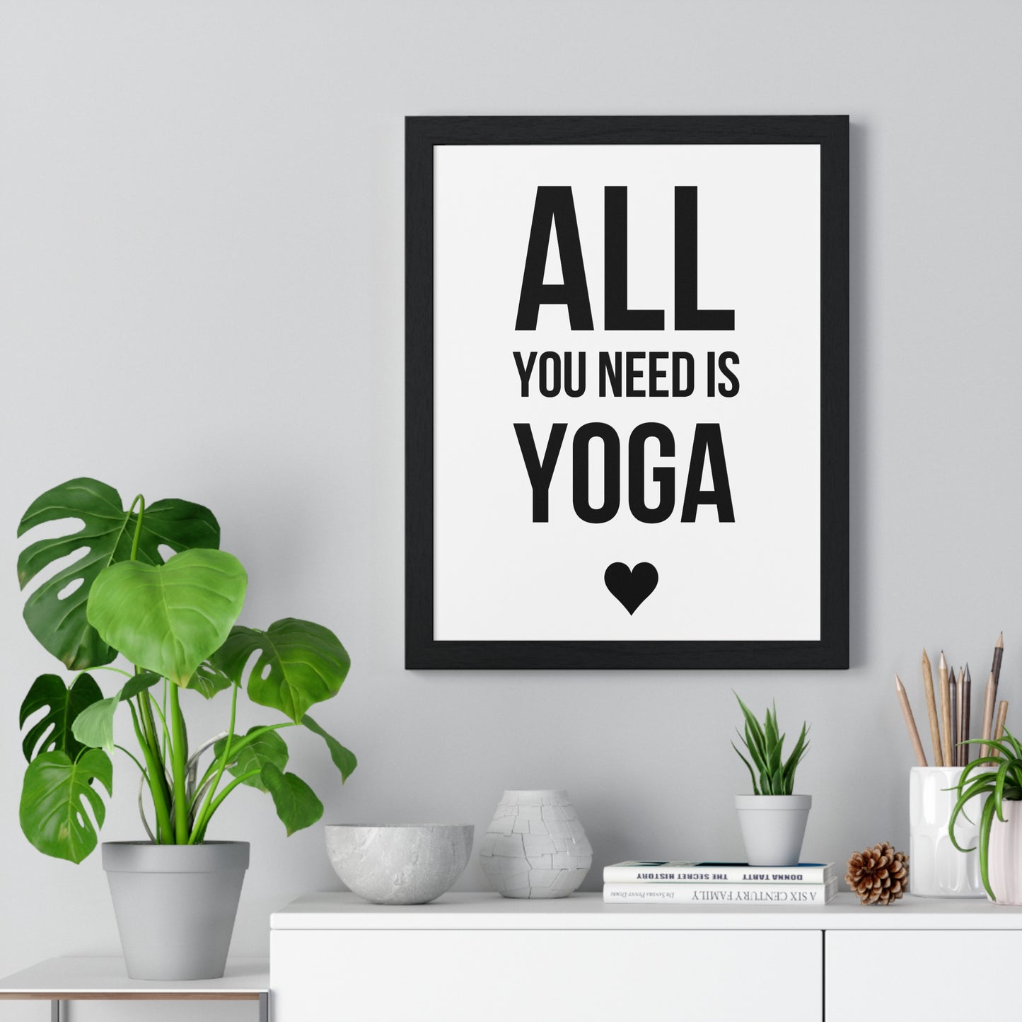 Vertical Framed Poster