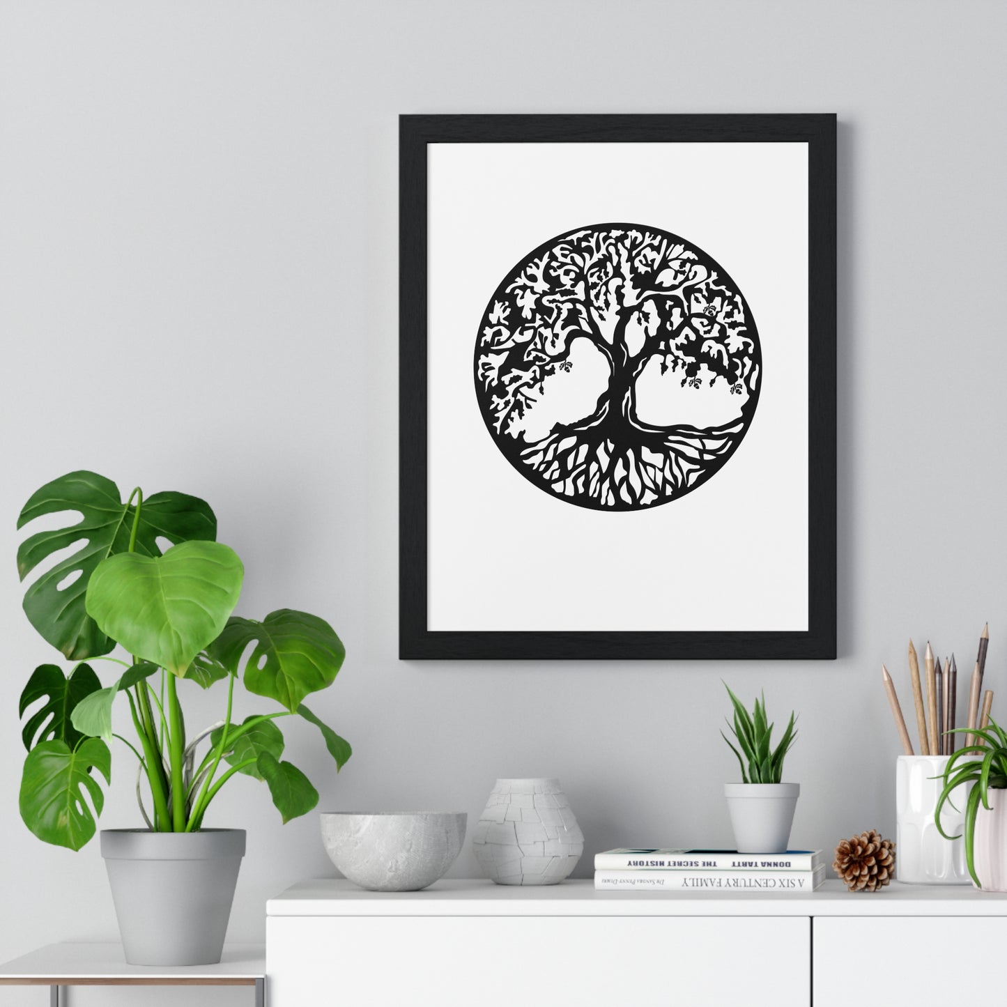 Vertical Framed Poster