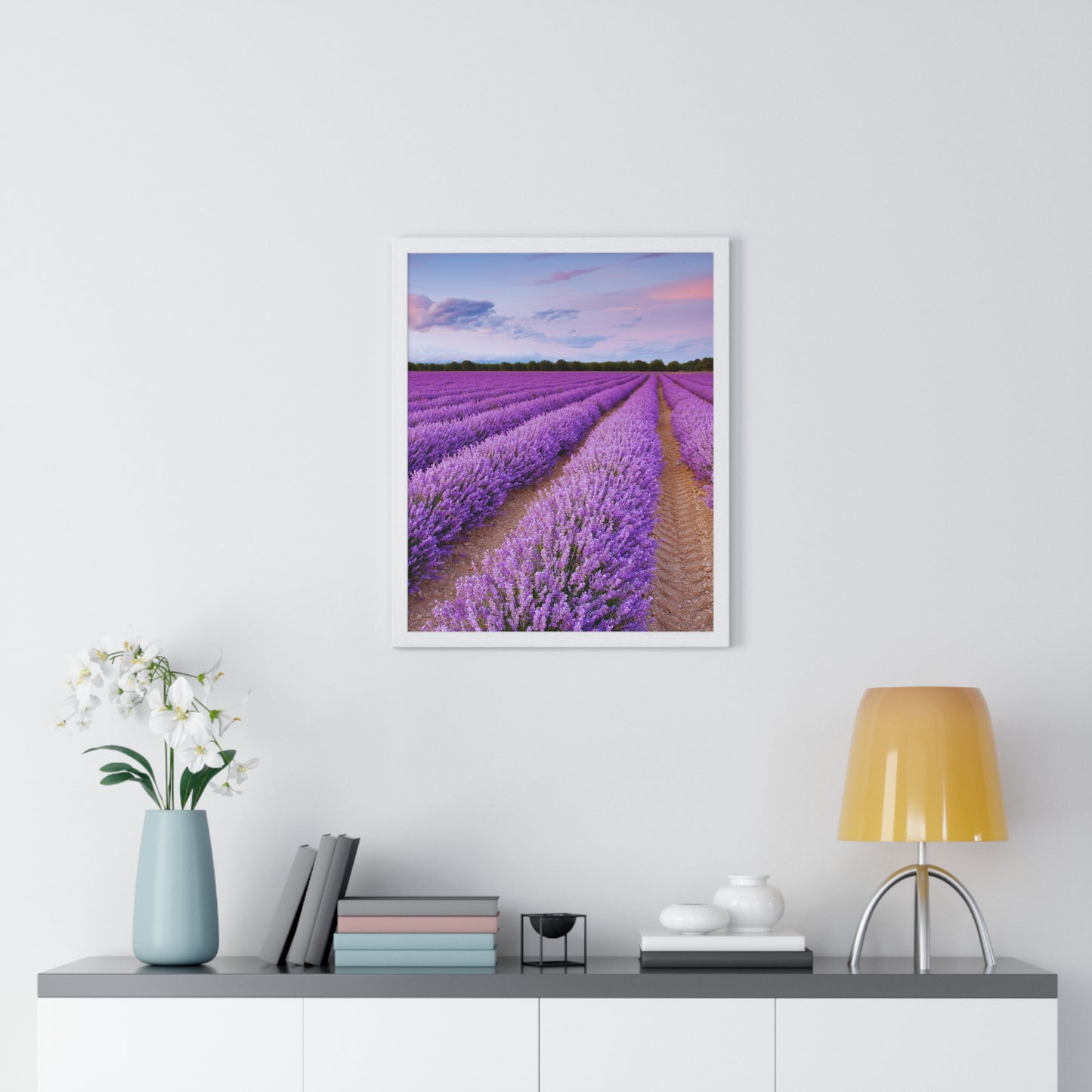 Vertical Framed Poster  • Provence Camargue Urlaubsmotiv