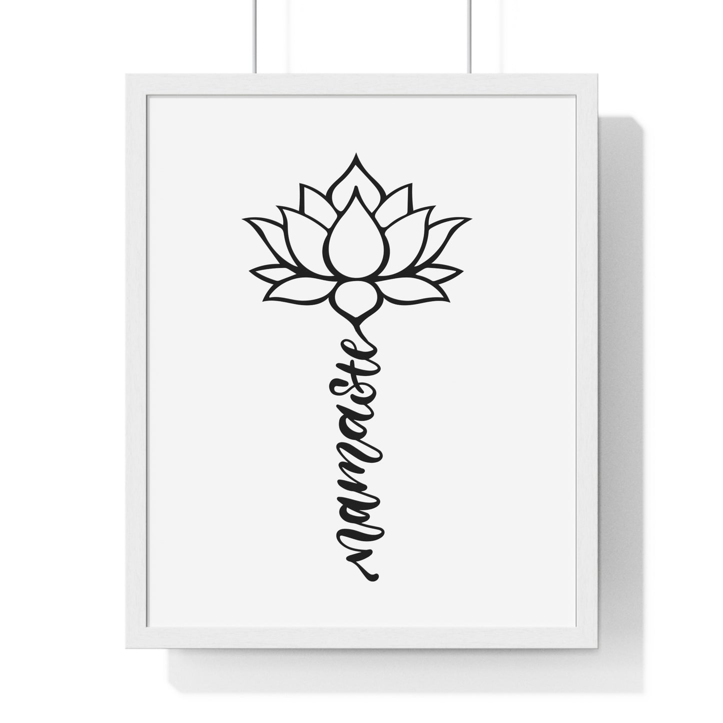 Vertical Framed Poster