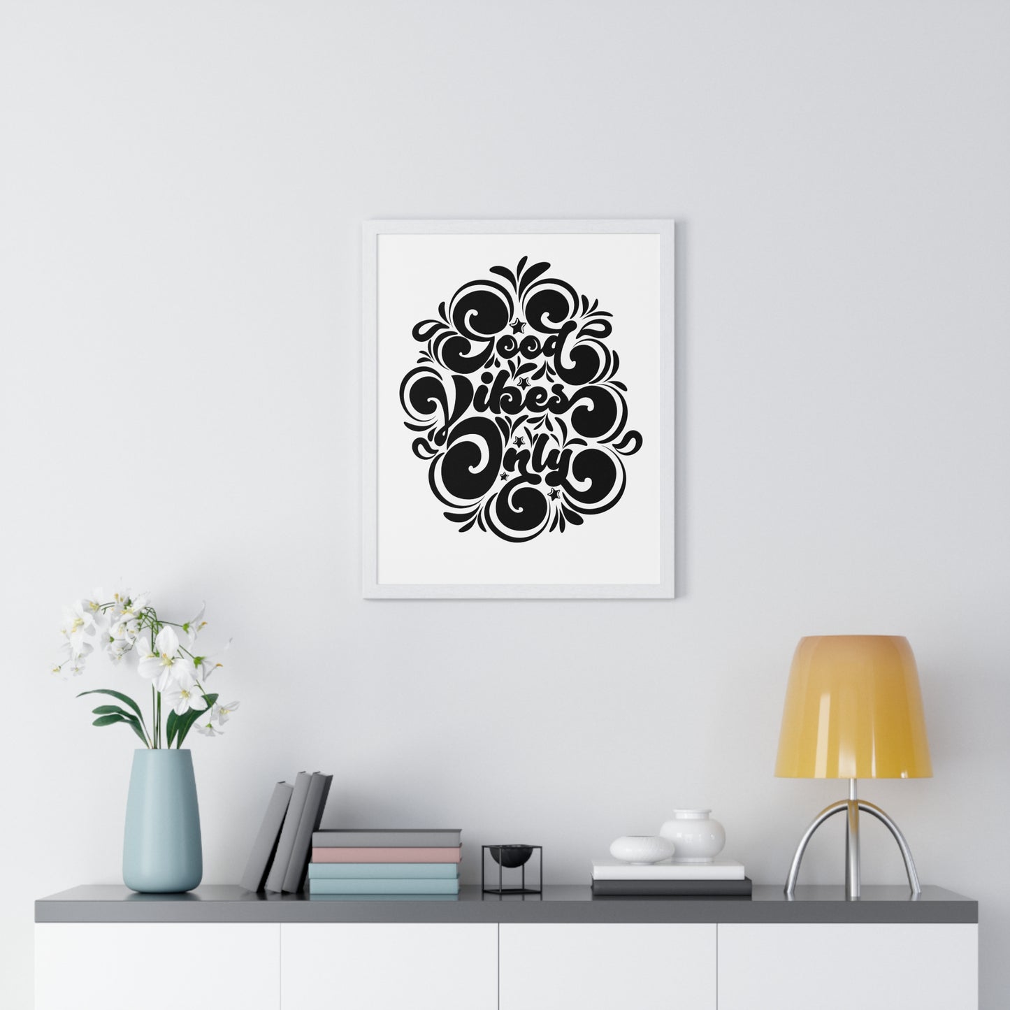 Vertical Framed Poster