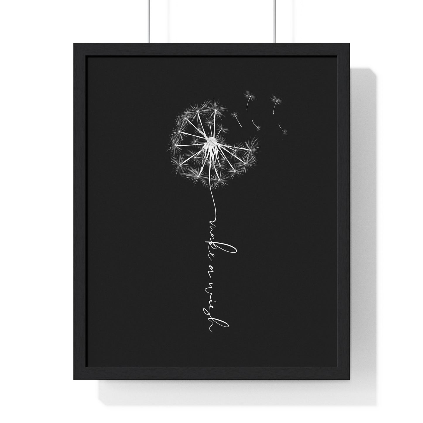 Vertical Framed Poster