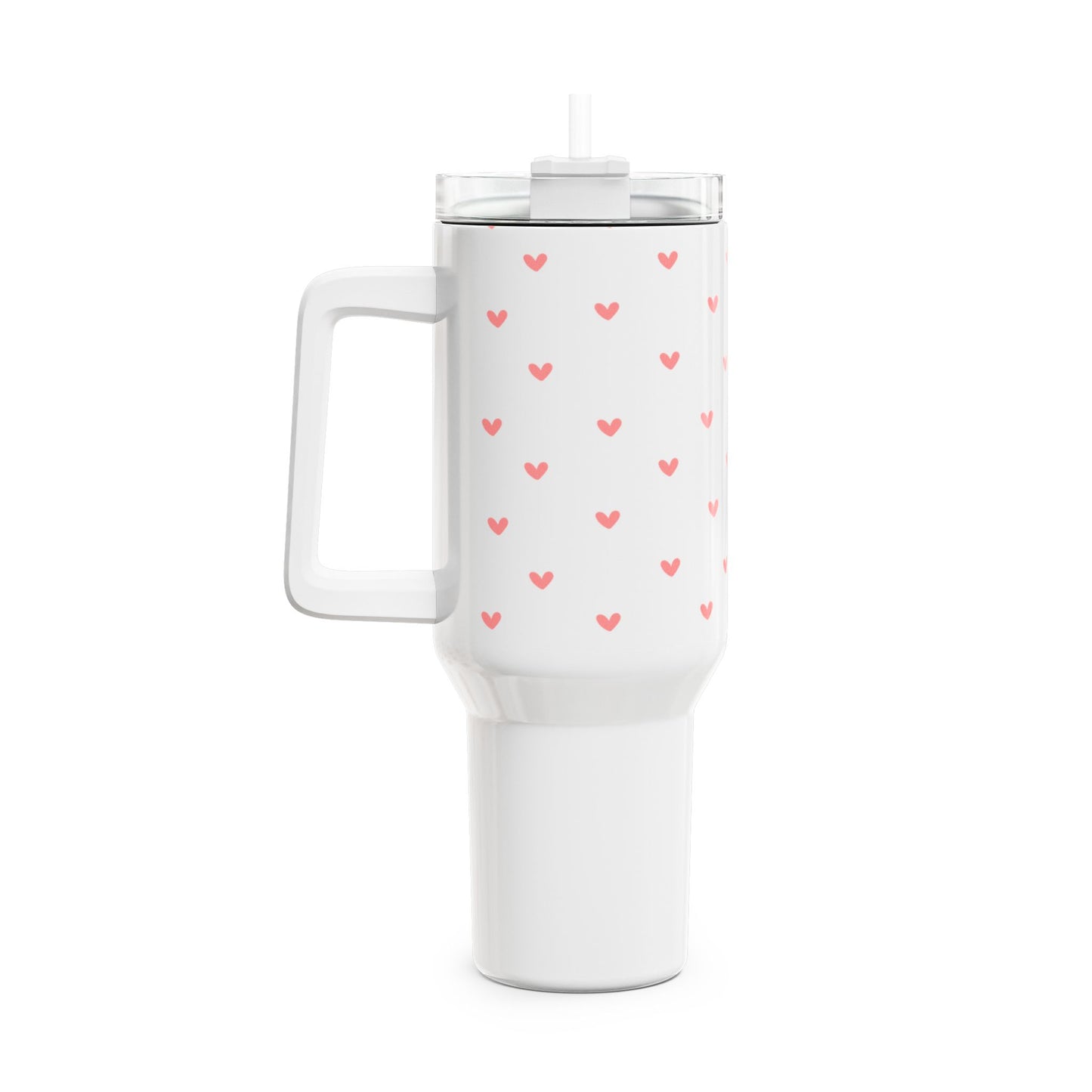 HERZ MUSTER SÜß NIEDLICH - Tumbler, 40oz  • Liebesbeweis Geschenk, LOVE Liebesbotschaft