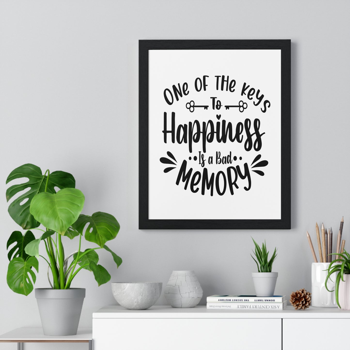 Vertical Framed Poster