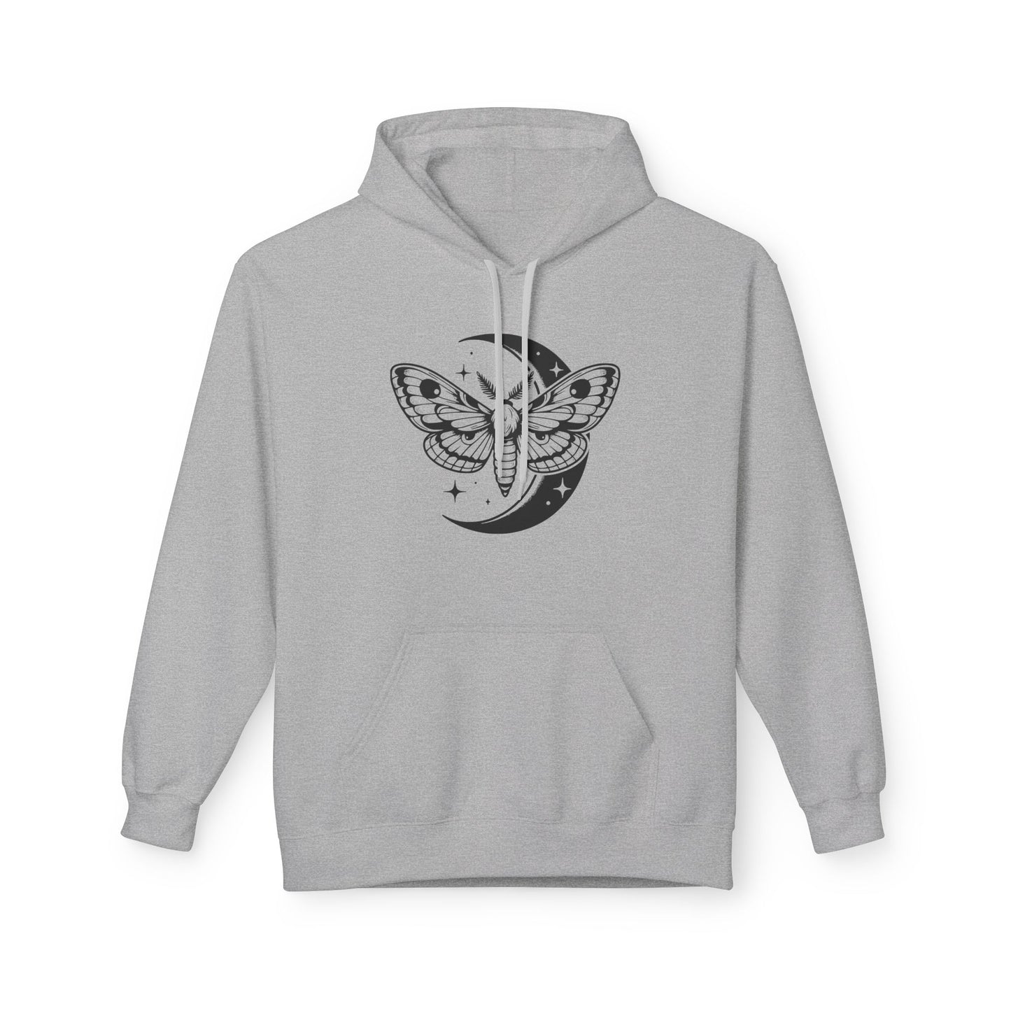 MOND MOTTE STERNE • Spirituelles Erwachen • Kuschelweicher Hoodie für Damen & Herren • Baumwolle 🌿