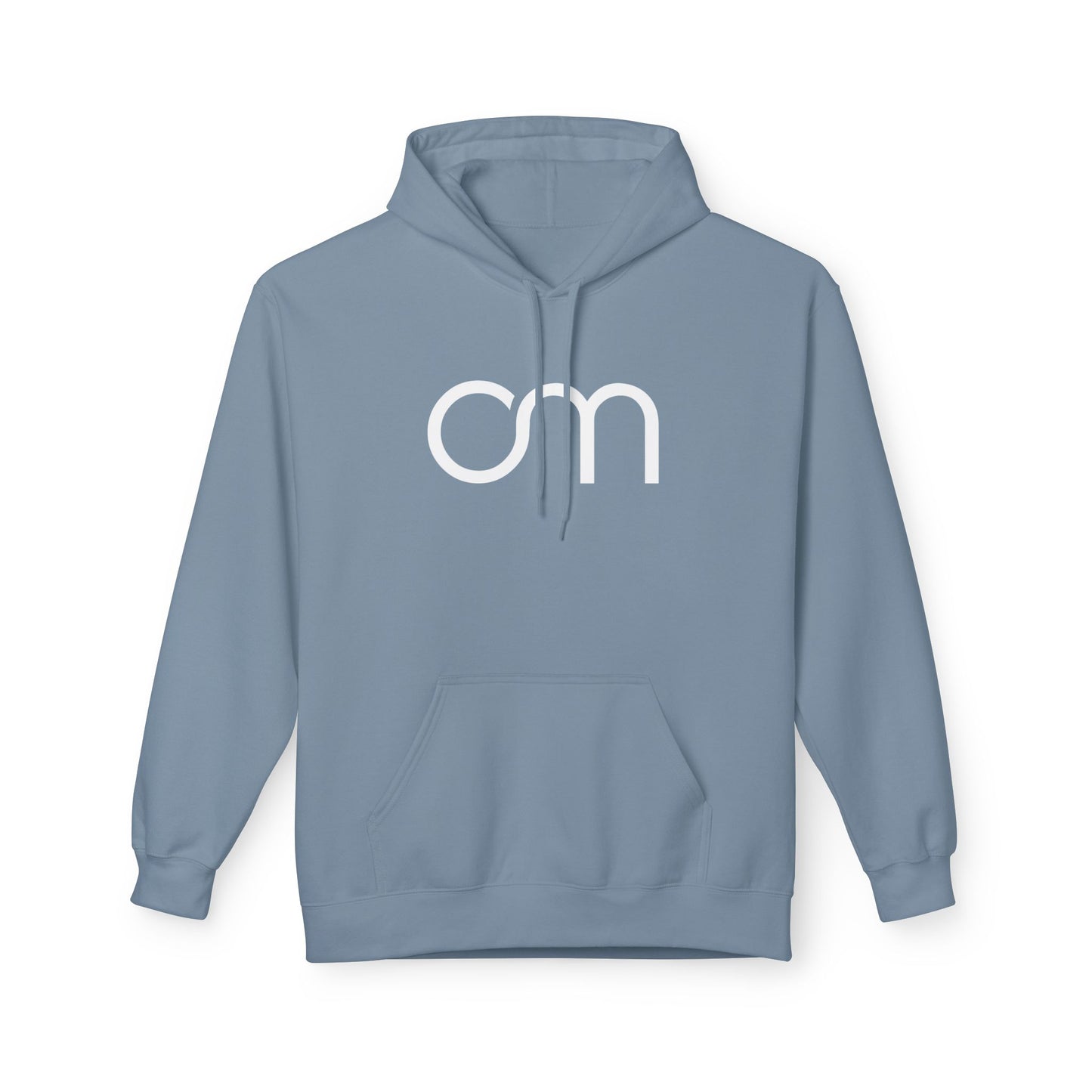 OM MANTRA OHM • Buddhismus, Hunduismus Spiritueller Sanskrit Spruch Hoodie in minimalistischem Design für Damen & Herren • Baumwolle 🌿