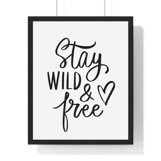 Vertical Framed Poster