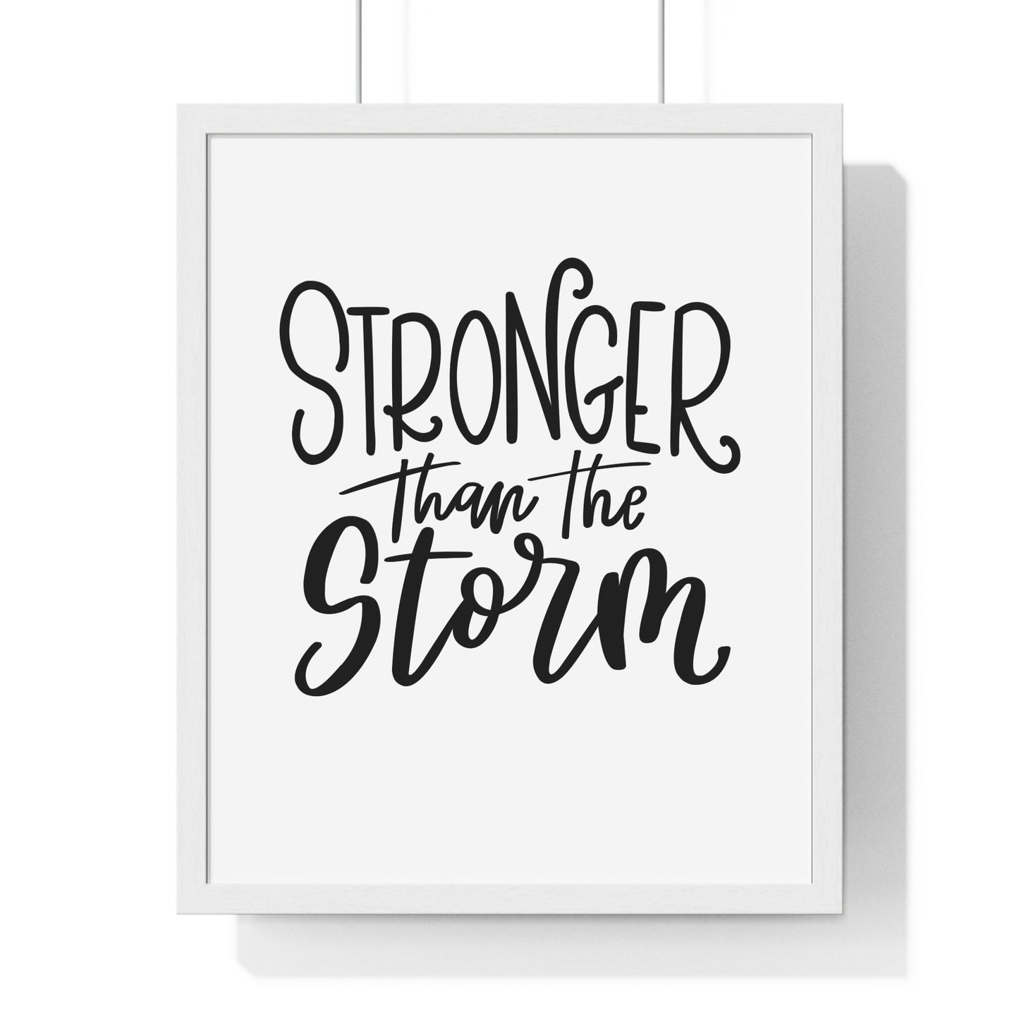 Vertical Framed Poster