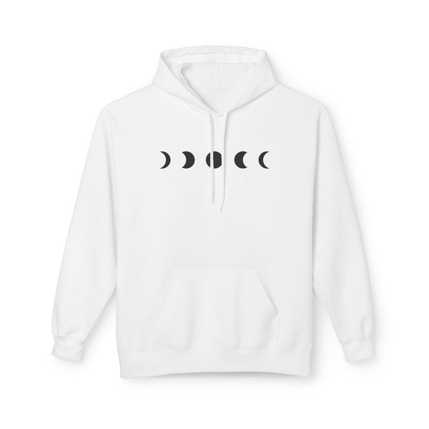 MONDPHASEN ZEICHNUNG • Kuschelweicher Hoodie für Damen & Herren • Baumwolle 🌿