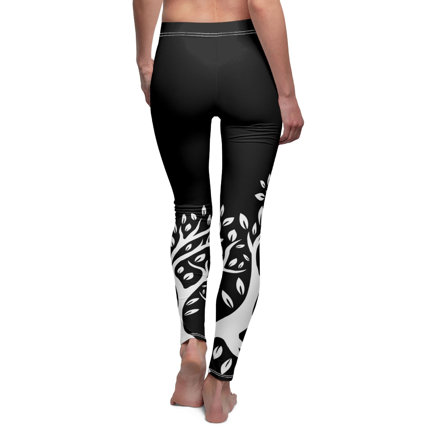 OLIVENBAUM • Damen Leggins Schwarz • Beste Leggings für Sport & Freizeit