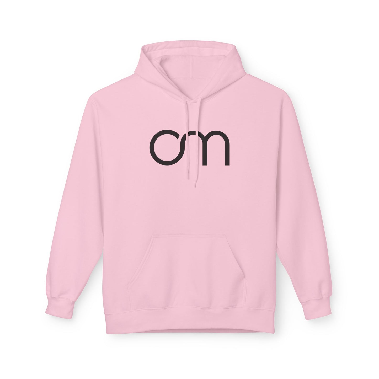 OM MANTRA OHM • Buddhismus, Hunduismus Spiritueller Sanskrit Spruch Hoodie in minimalistischem Design für Damen & Herren • Baumwolle 🌿